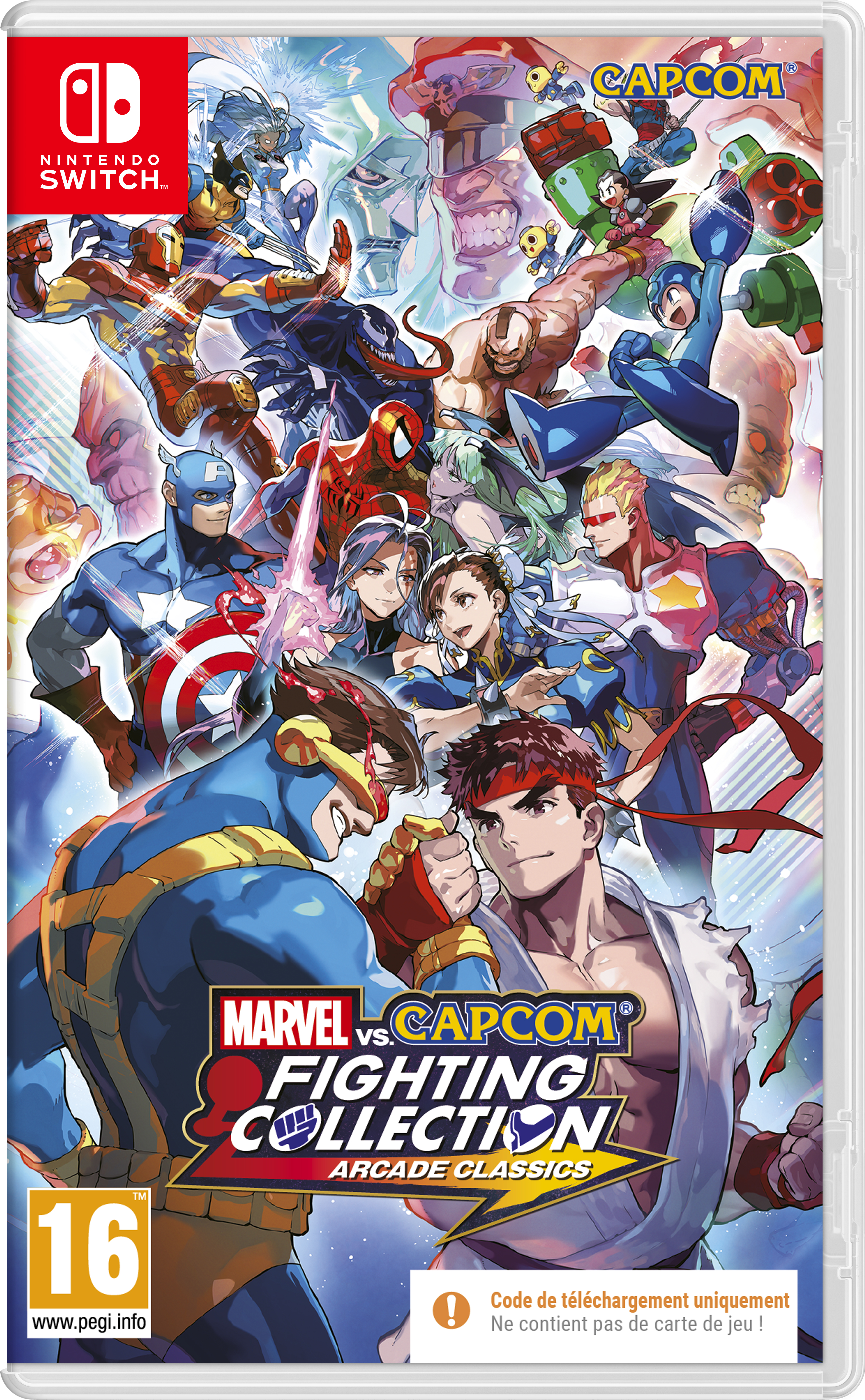 Colección de lucha Capcom: Clásicos de arcade (código en caja)