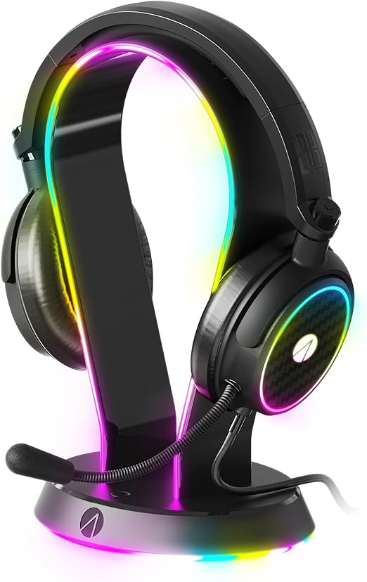 Stealth Light-Up Headset & Stand Bundle (2-in-1 Gaming Headset)