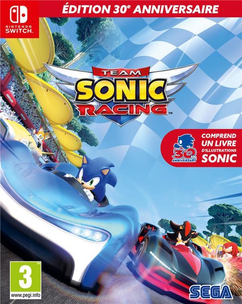 Sega Team Sonic Racing - 30th Anniversary Edition