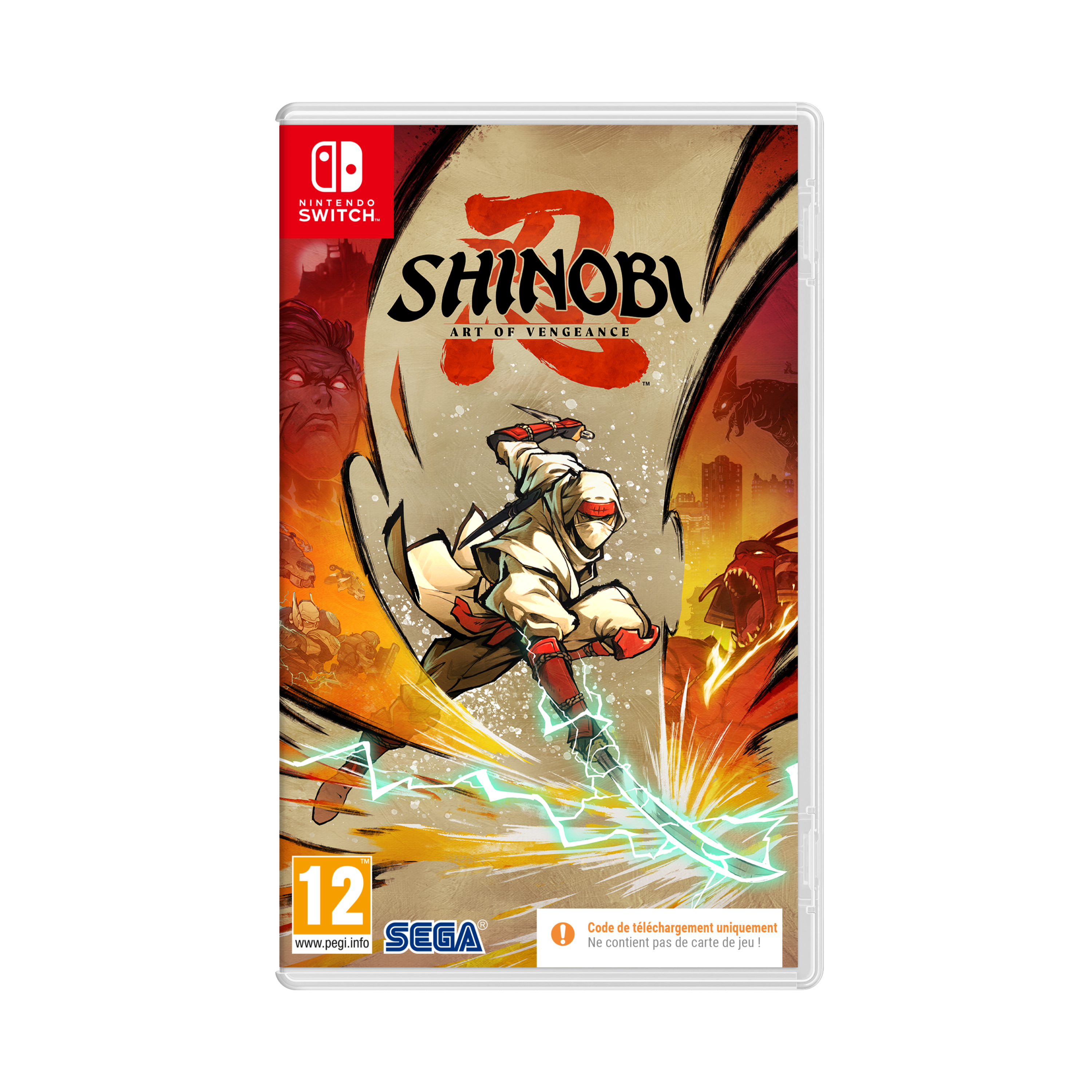 SHINOBI: El arte de la venganza (Código en caja)