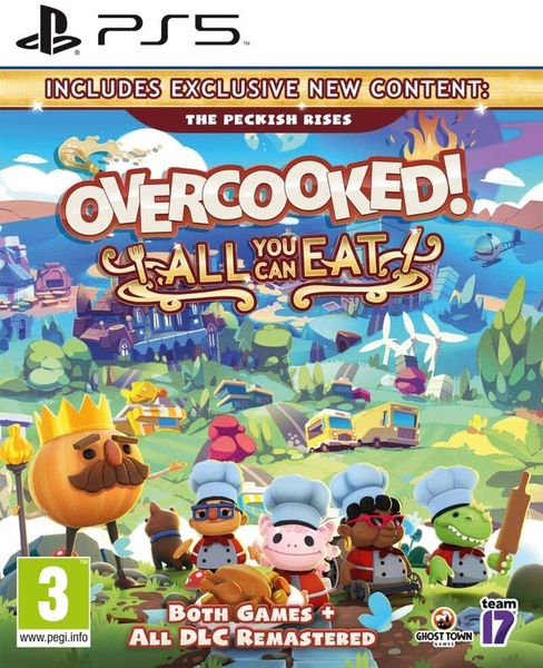 Overcooked All You Can Eat (1 + 2 + All Remastered DLC)