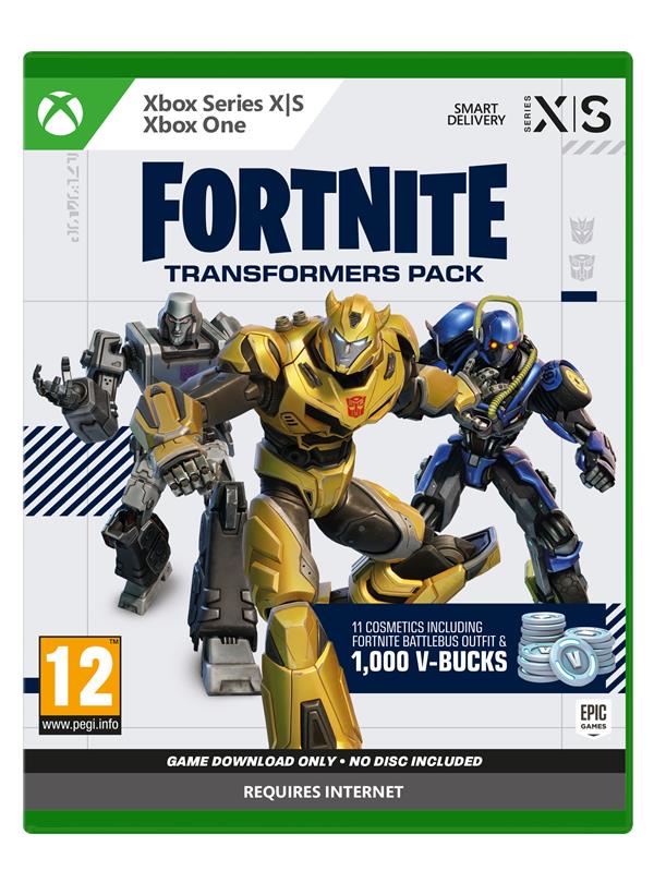 Pack Transformateurs Fortnite UIE (Code dans une Boîte)