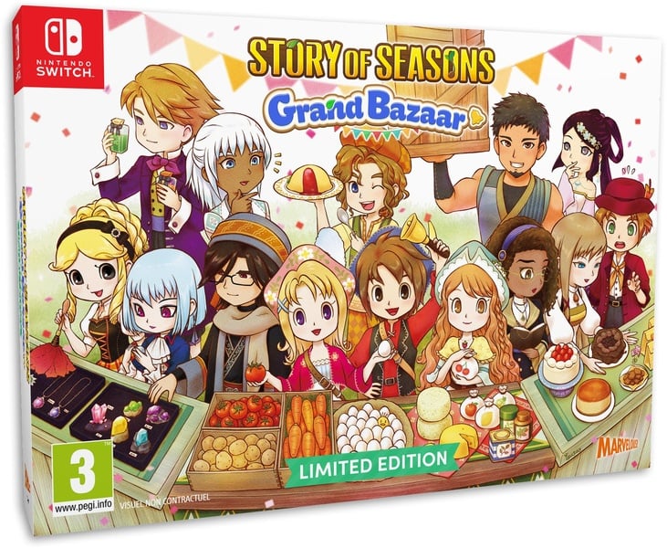Just For Games Story of Seasons: Grand Bazaar