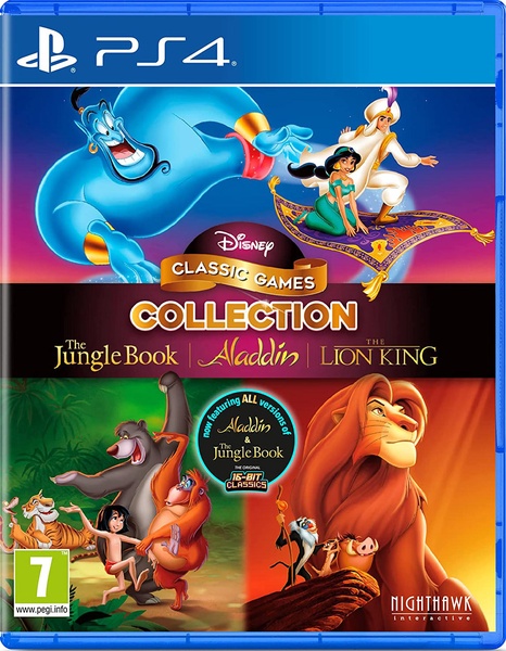 Nighthawk Disney Classic Games: Jungle Book, Aladdin, Lion King