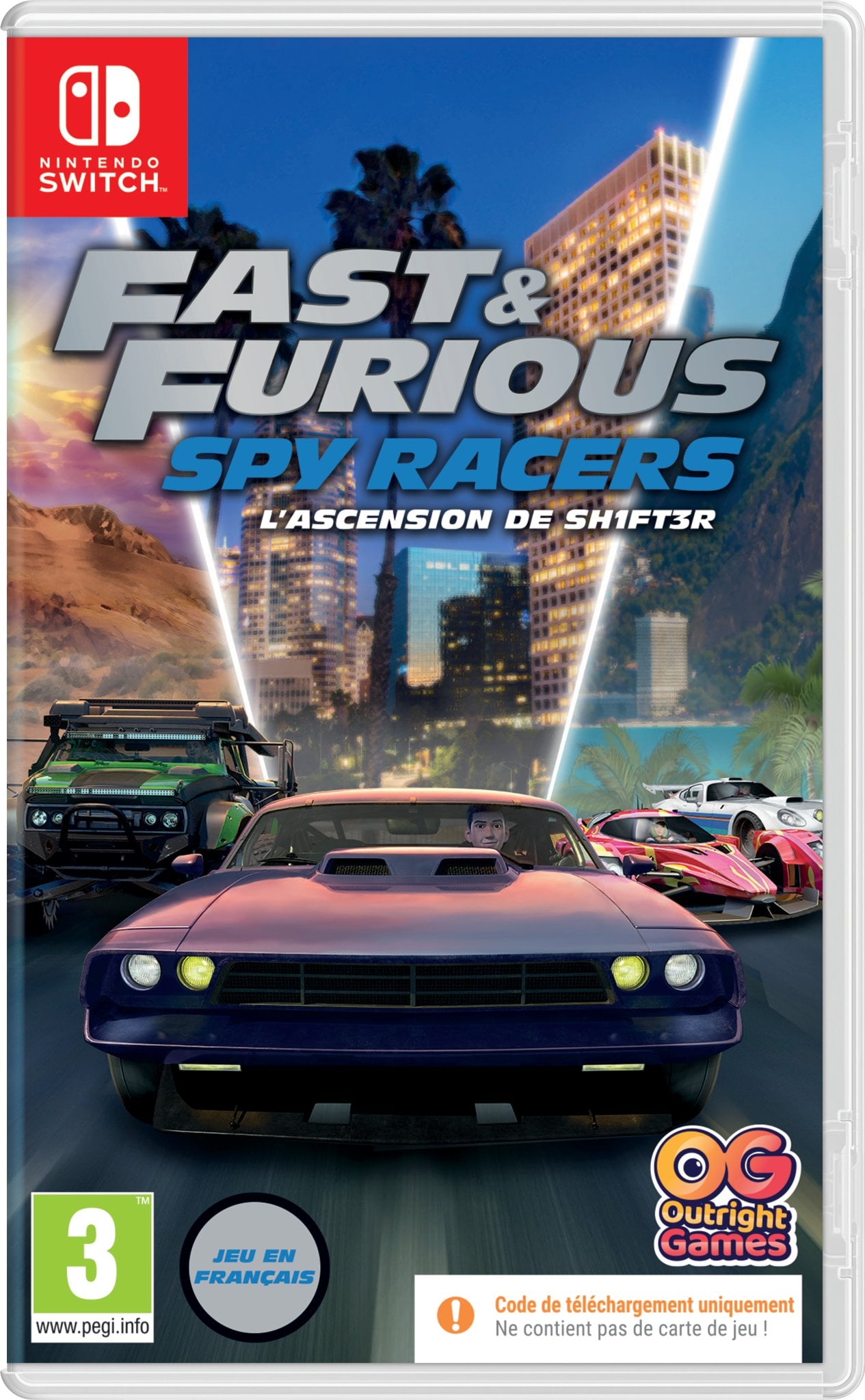 Fast and Furious Spy Racers CIB SW