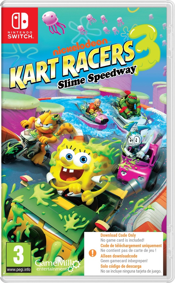 Just For Games Nickelodeon Kart Racers 3: Grand Prix (Code in a Box)
