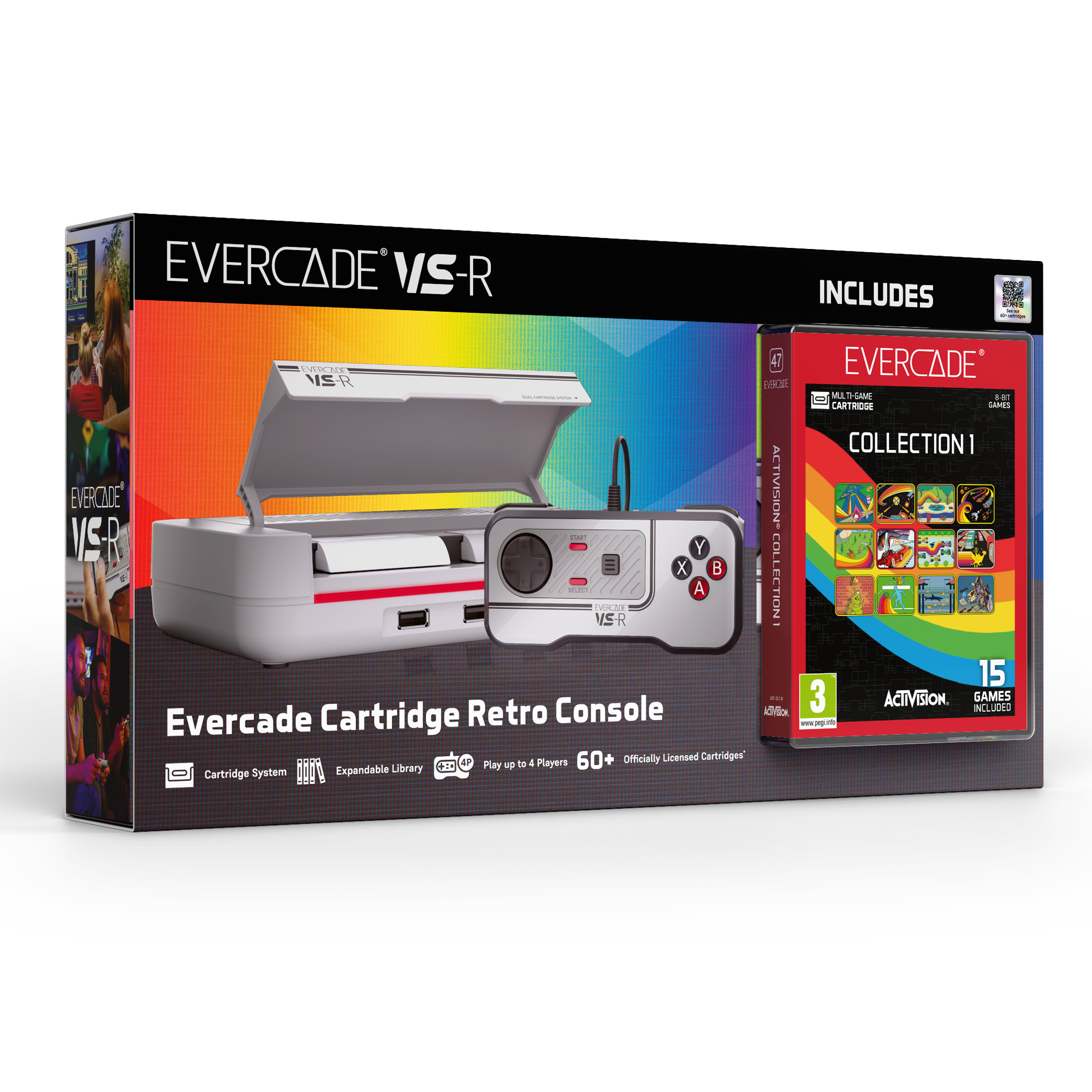 Blaze Evercade VS-R Activision Bundle
