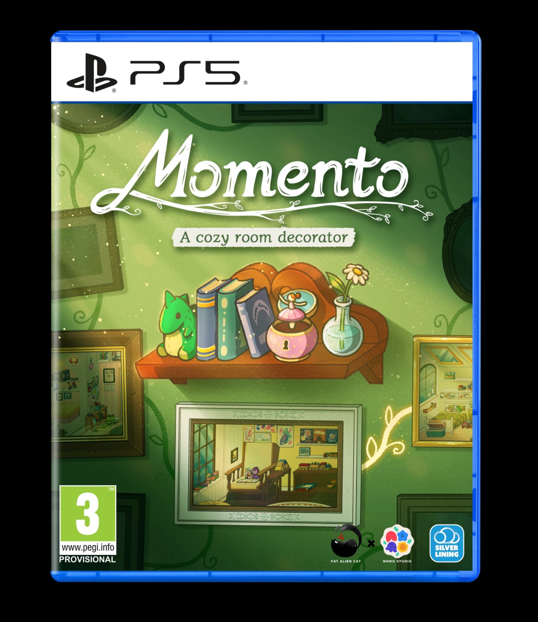 Momento: Juego Decorativo Acogedor de Just For Games (Tamaño: 12x10x8, Color: Multicolor, Capacidad: No aplicable)