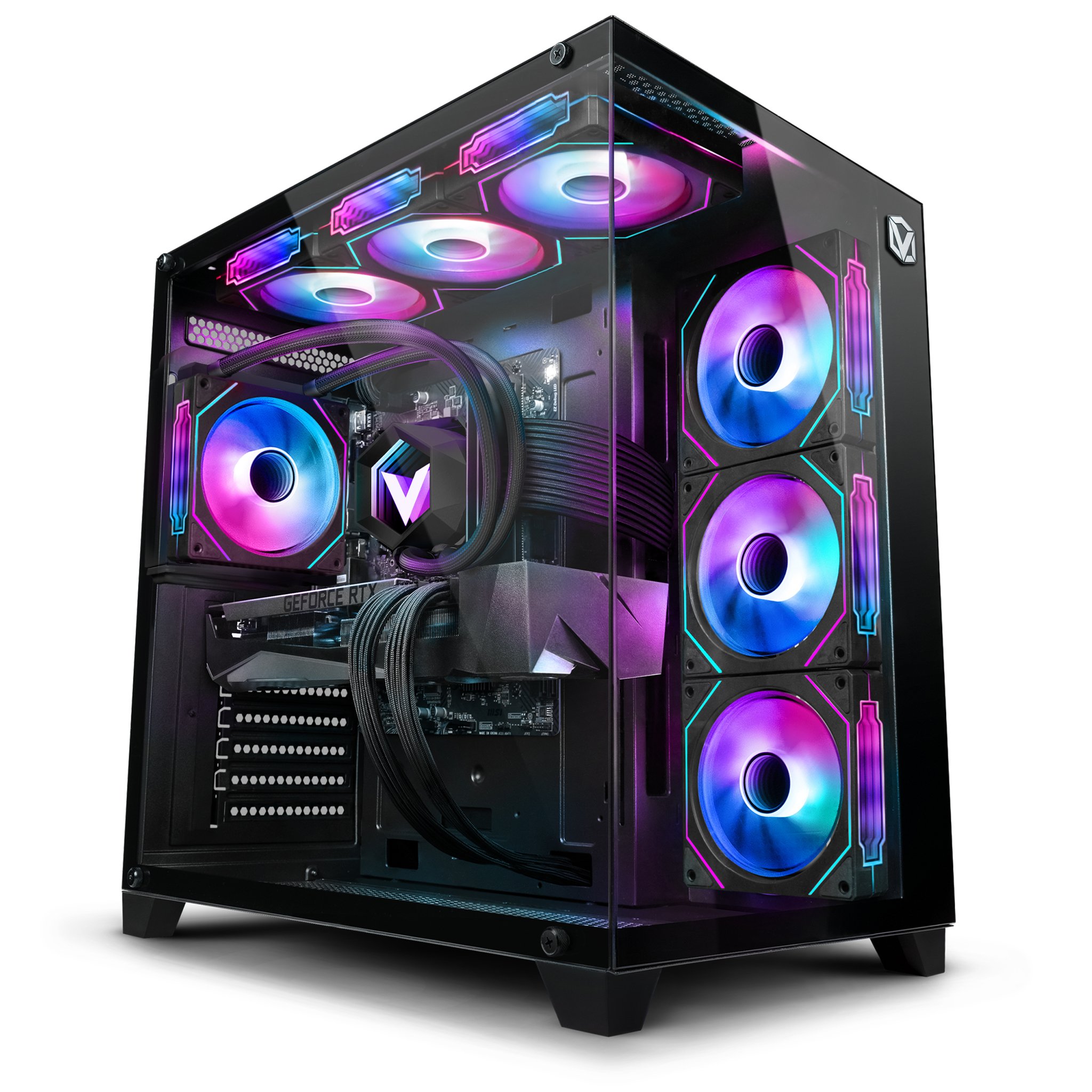 Vibox III-466 Gaming PC • i7 12700KF 5.0GHz • RTX 5070 Ti 16GB • 32GB RAM • 1TB NVMe • WiFi