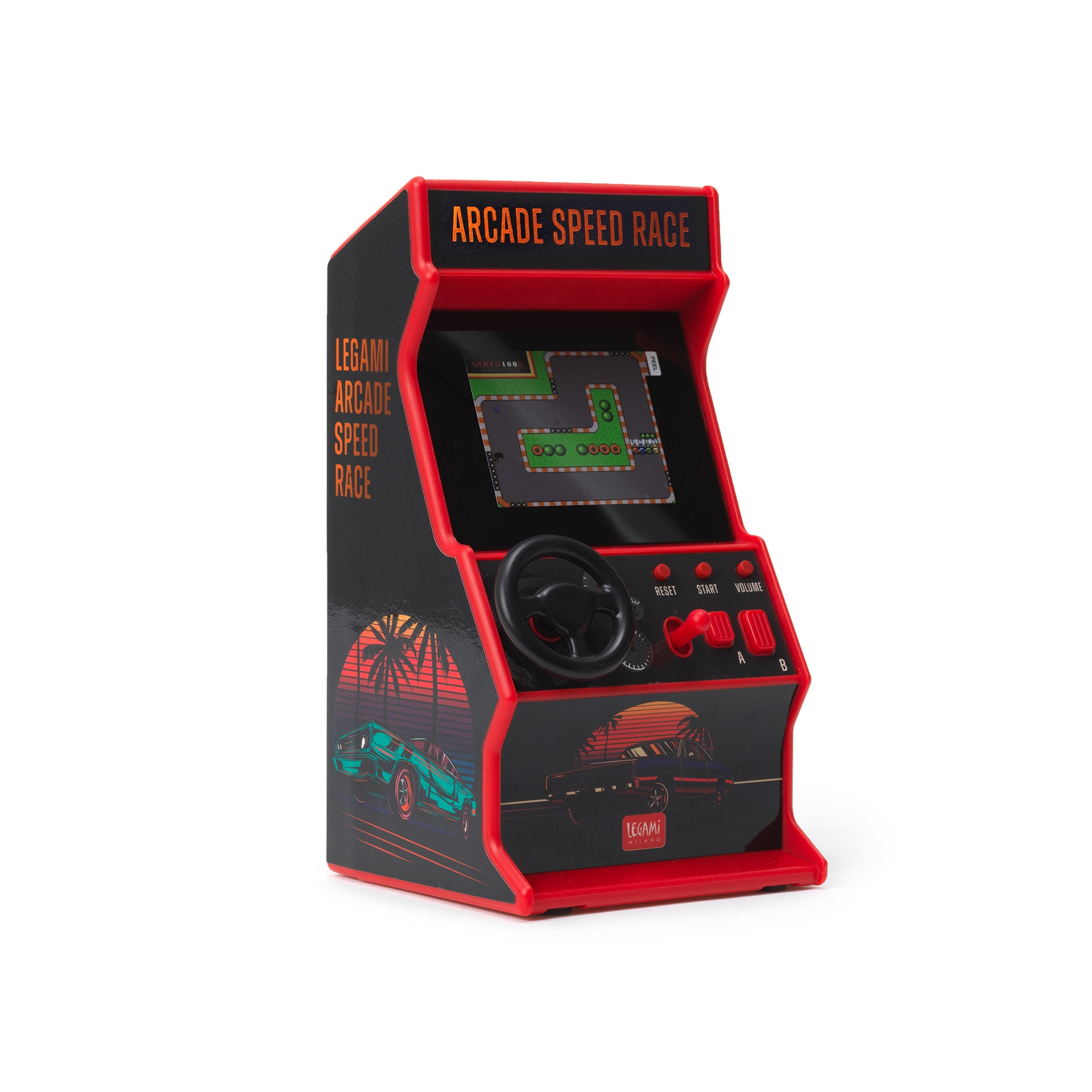 Juego de carreras arcade mini Legami - Speed Race
