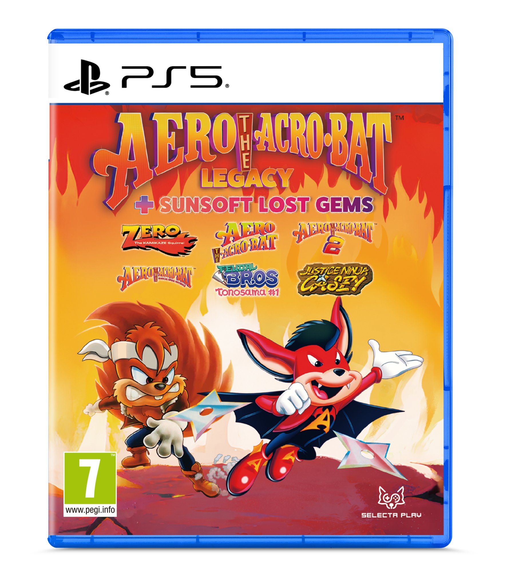 Aero The Acro-Bat Legacy + Sunsoft Lost Gems Collection