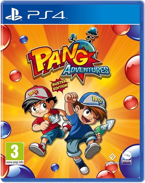 Meridiem Pang Adventures Buster Edition (Reversible Jacket + Sticker Sheet + Retro Manual)