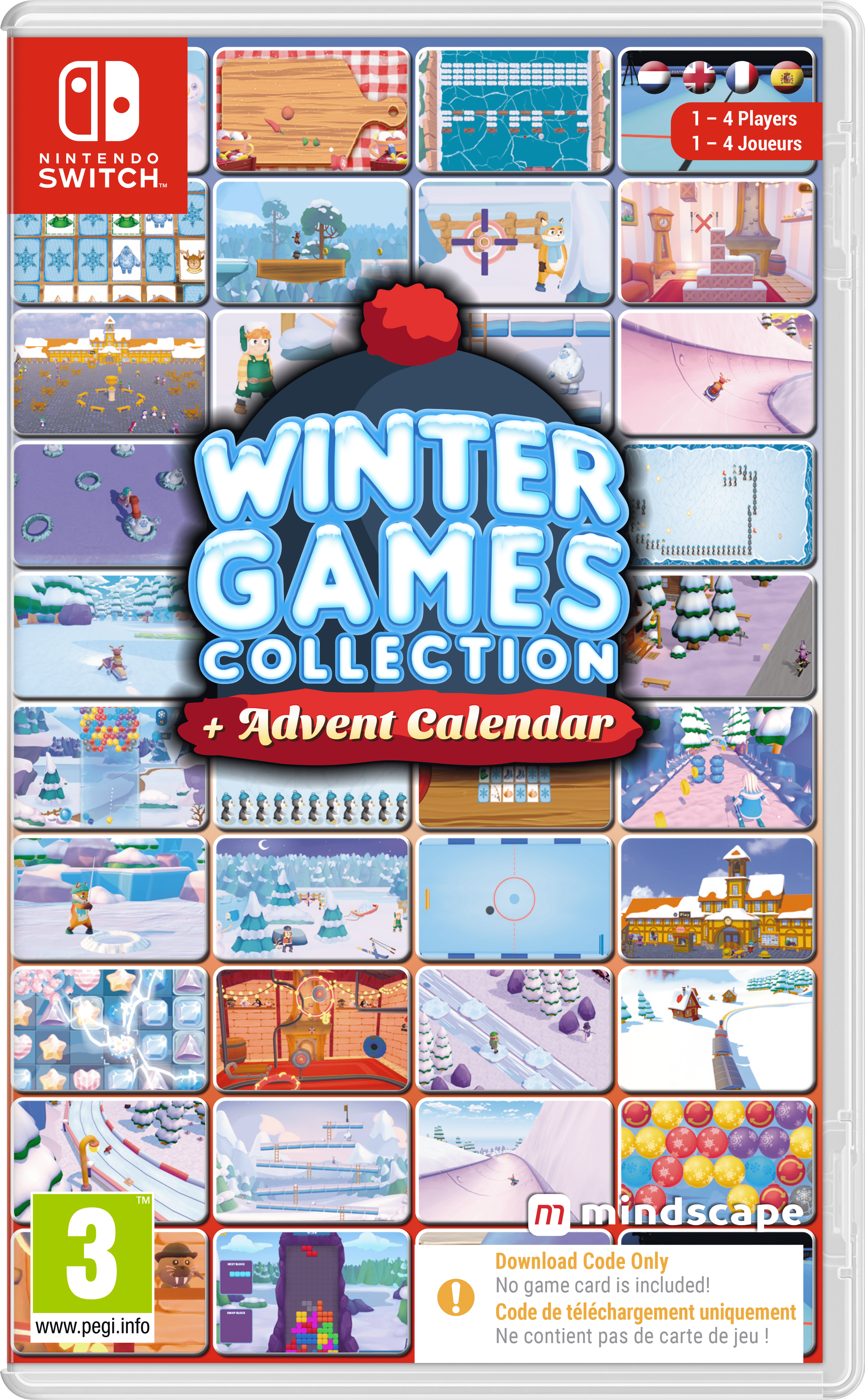 Colección Juegos de Invierno + Calendario de Adviento (Código en una Caja)