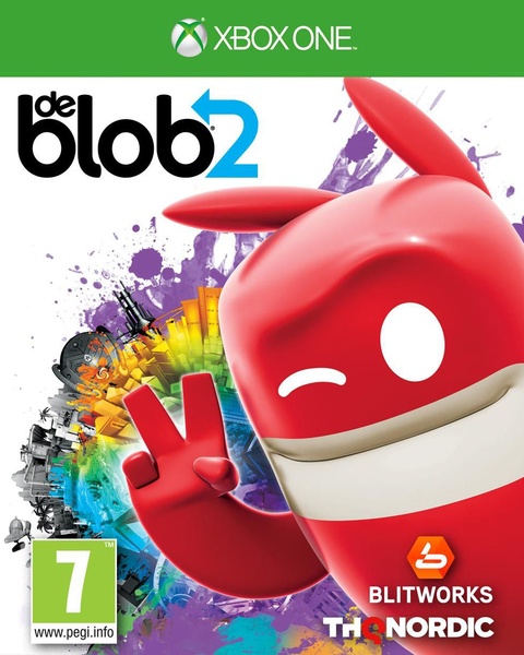 De Blob 2 - Platformer Game by Nordic Games (Size: S, Color: Multi, Capacity: N/A)