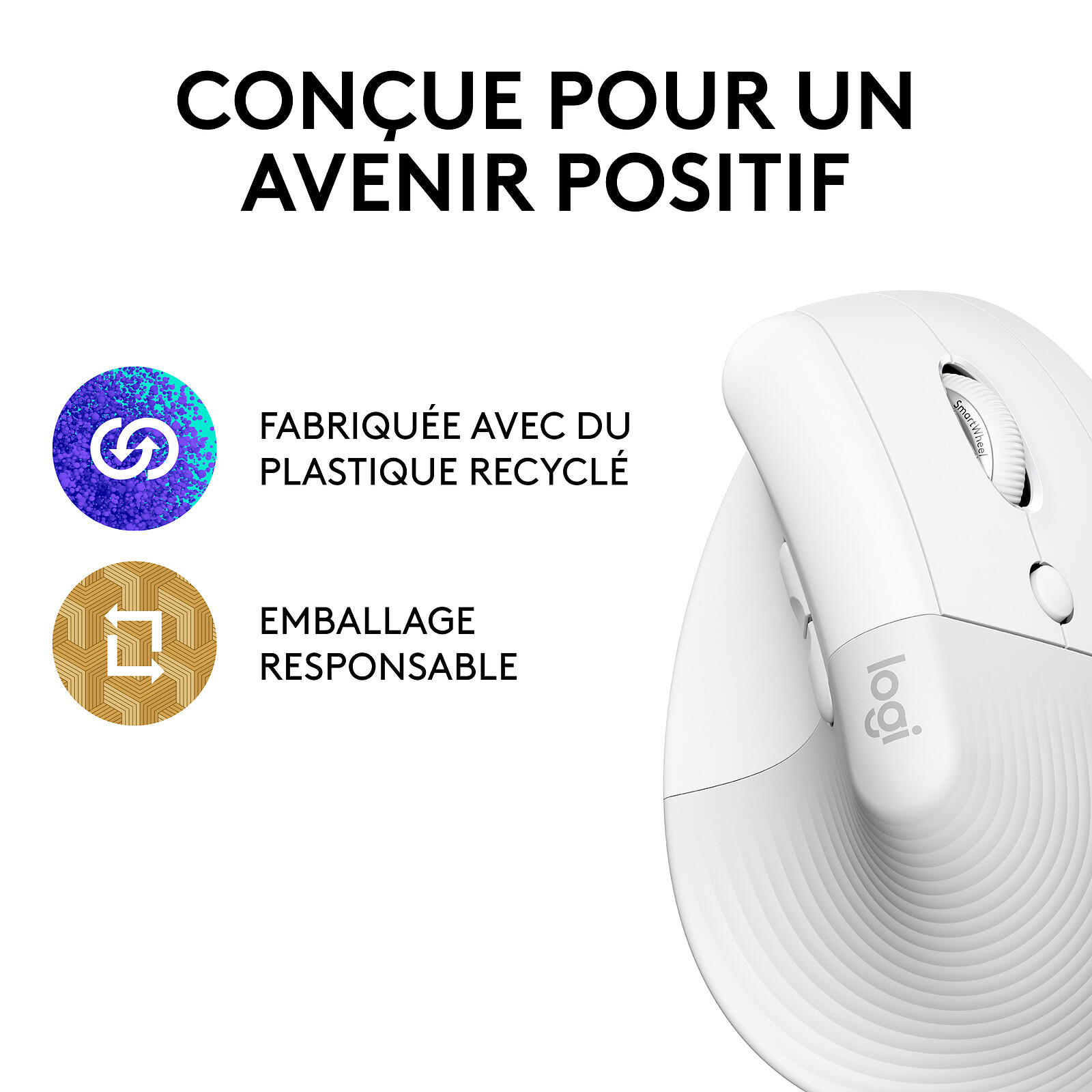 Logitech Lift (White)