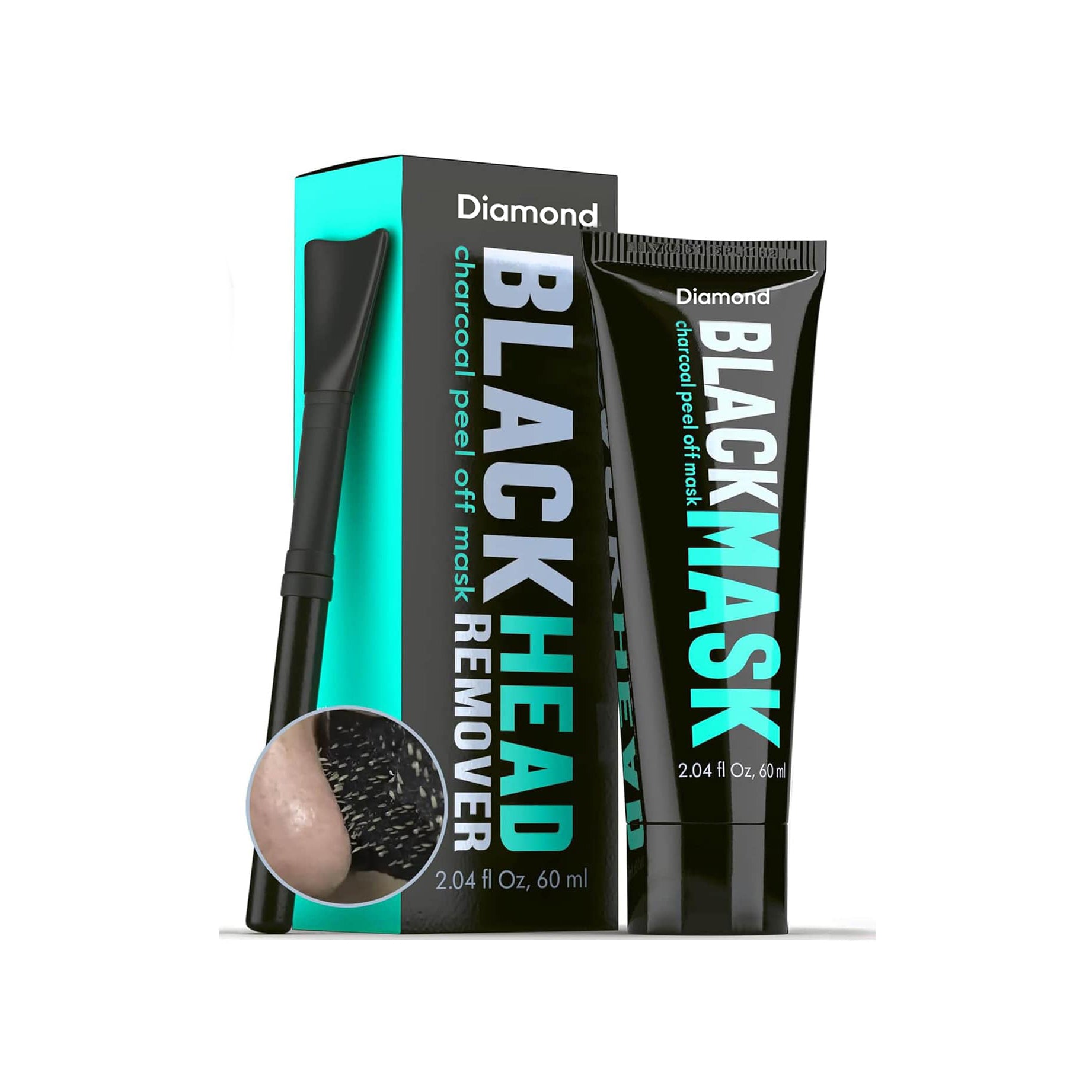 Diamond Silky Black Charcoal Mask