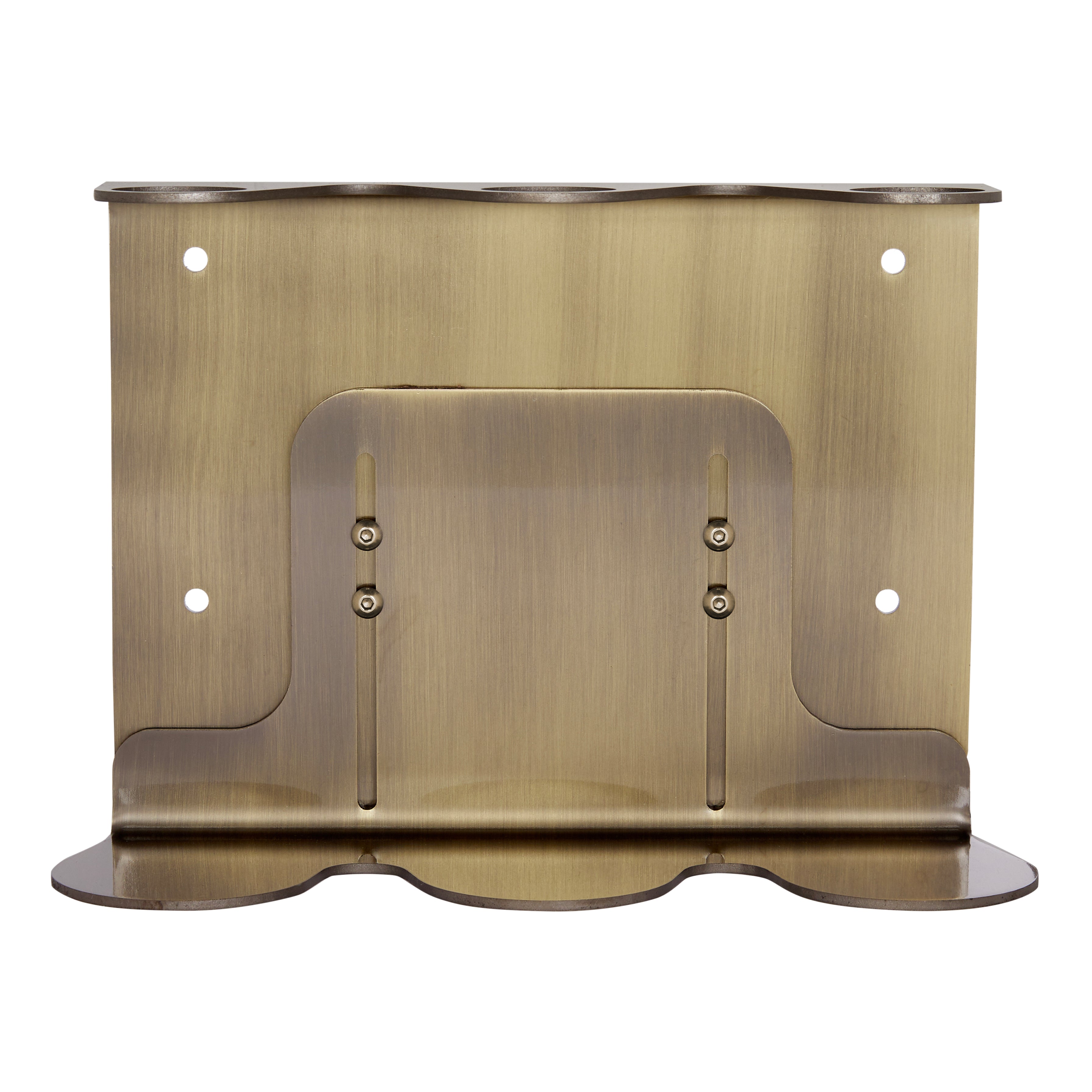 Porte savon mural Kuishi en or triple