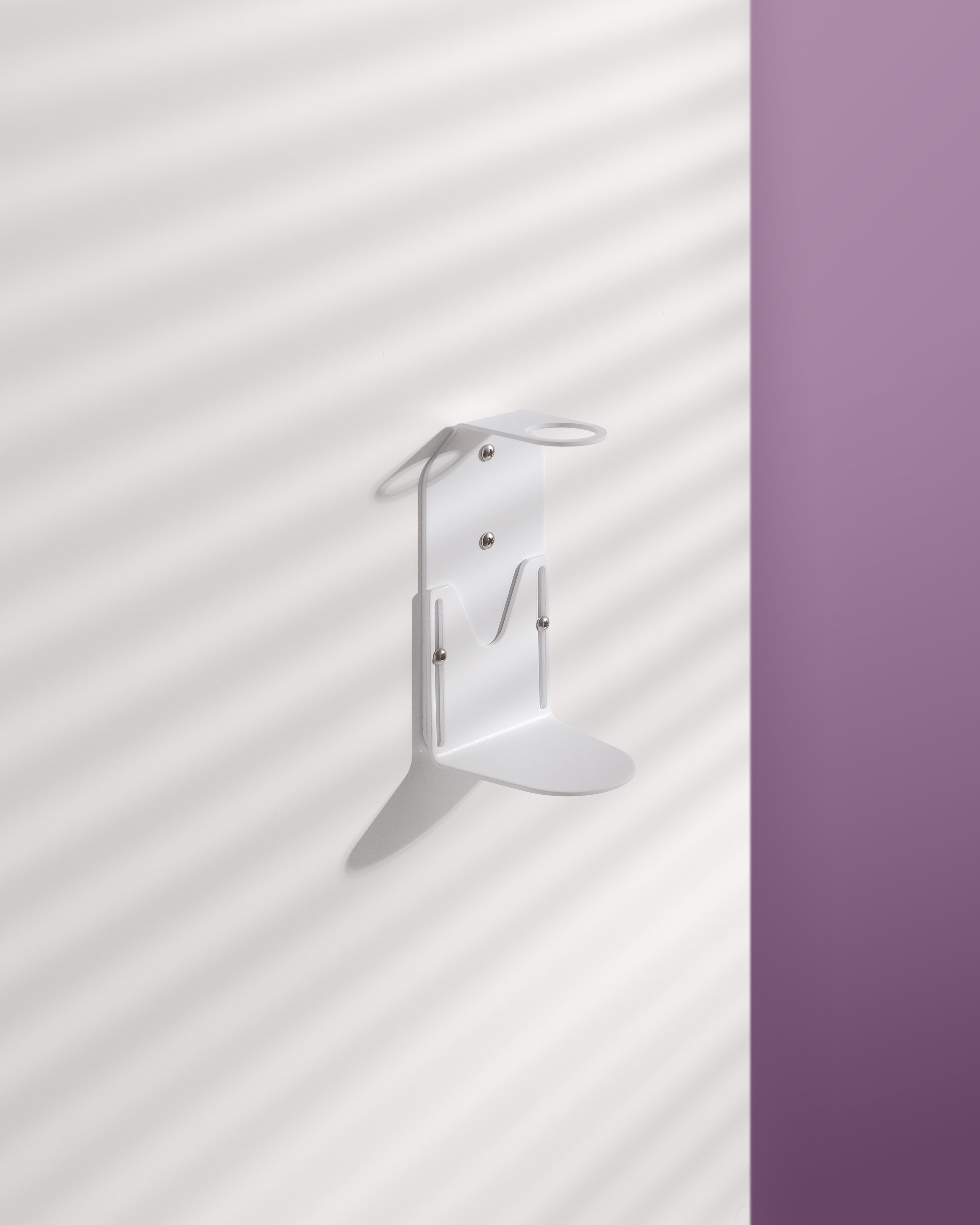 Dispensador de jabón de pared Kuishi - Blanco (Individual)