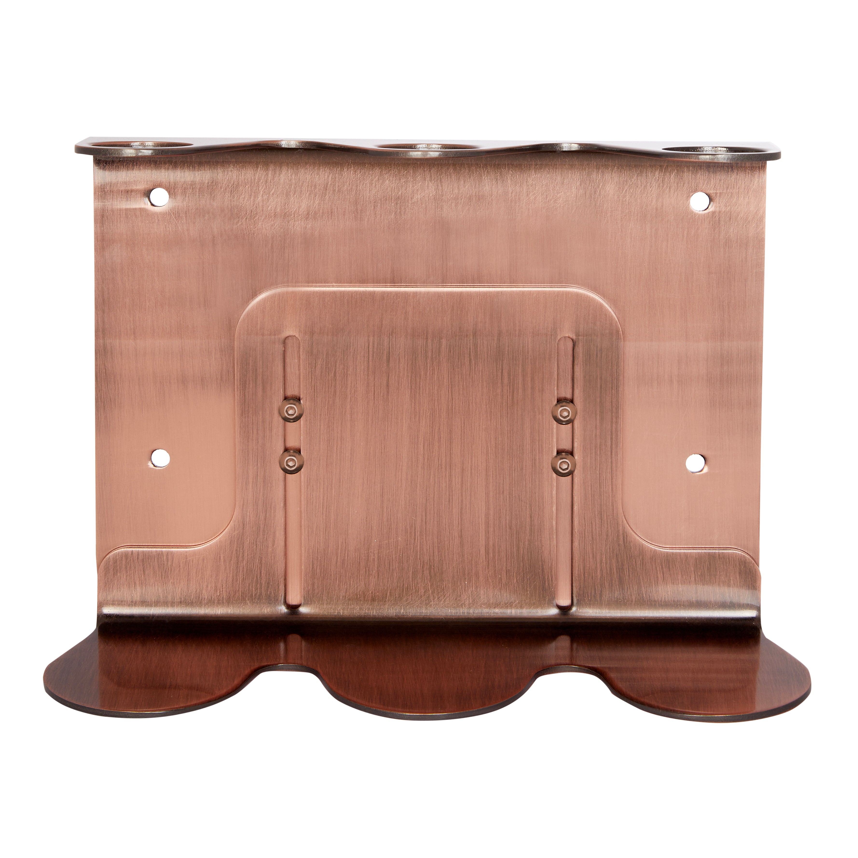 Soporte de jabón de pared triple de cobre Kuishi