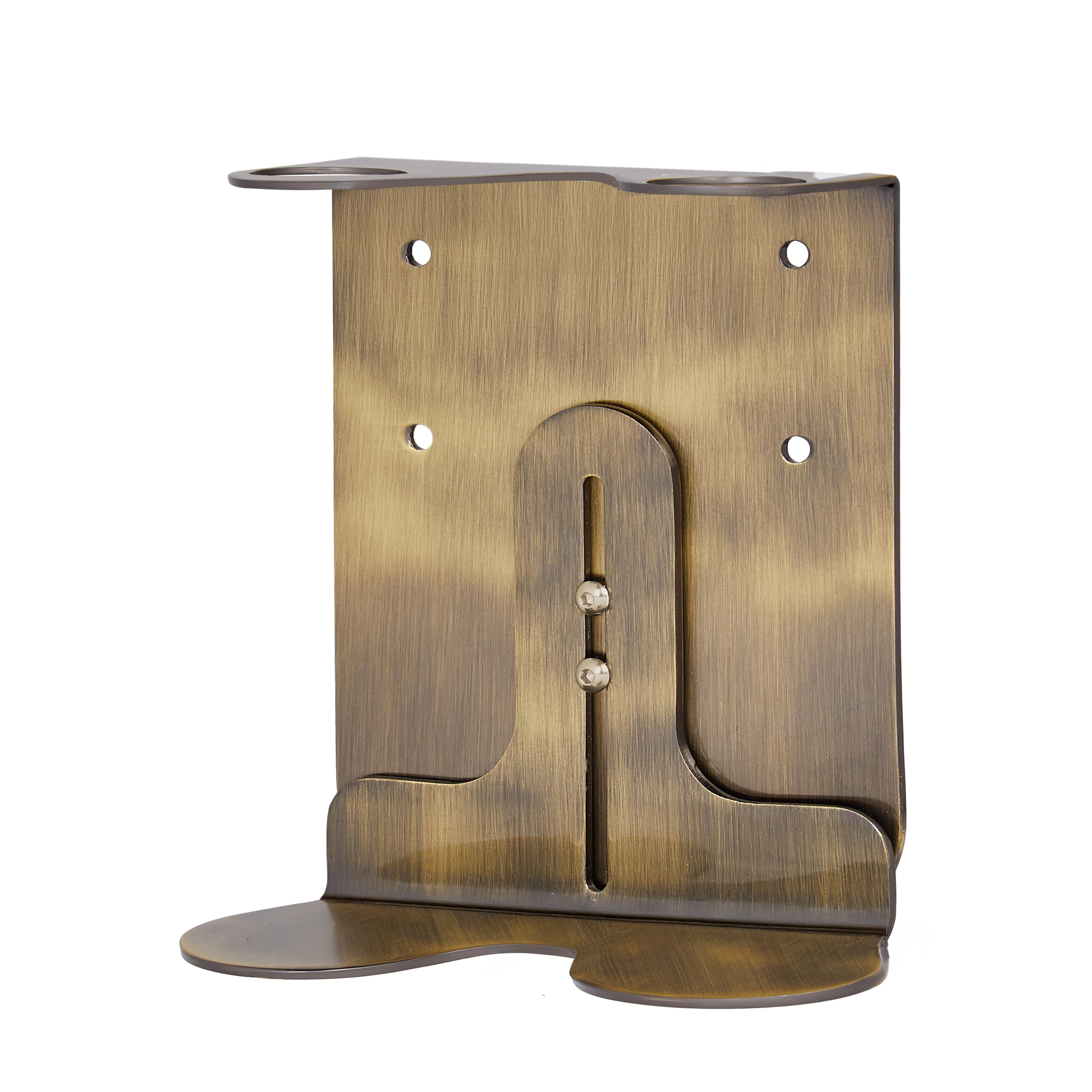 Porte Savon Mural Kuishi Double Doré Brossé