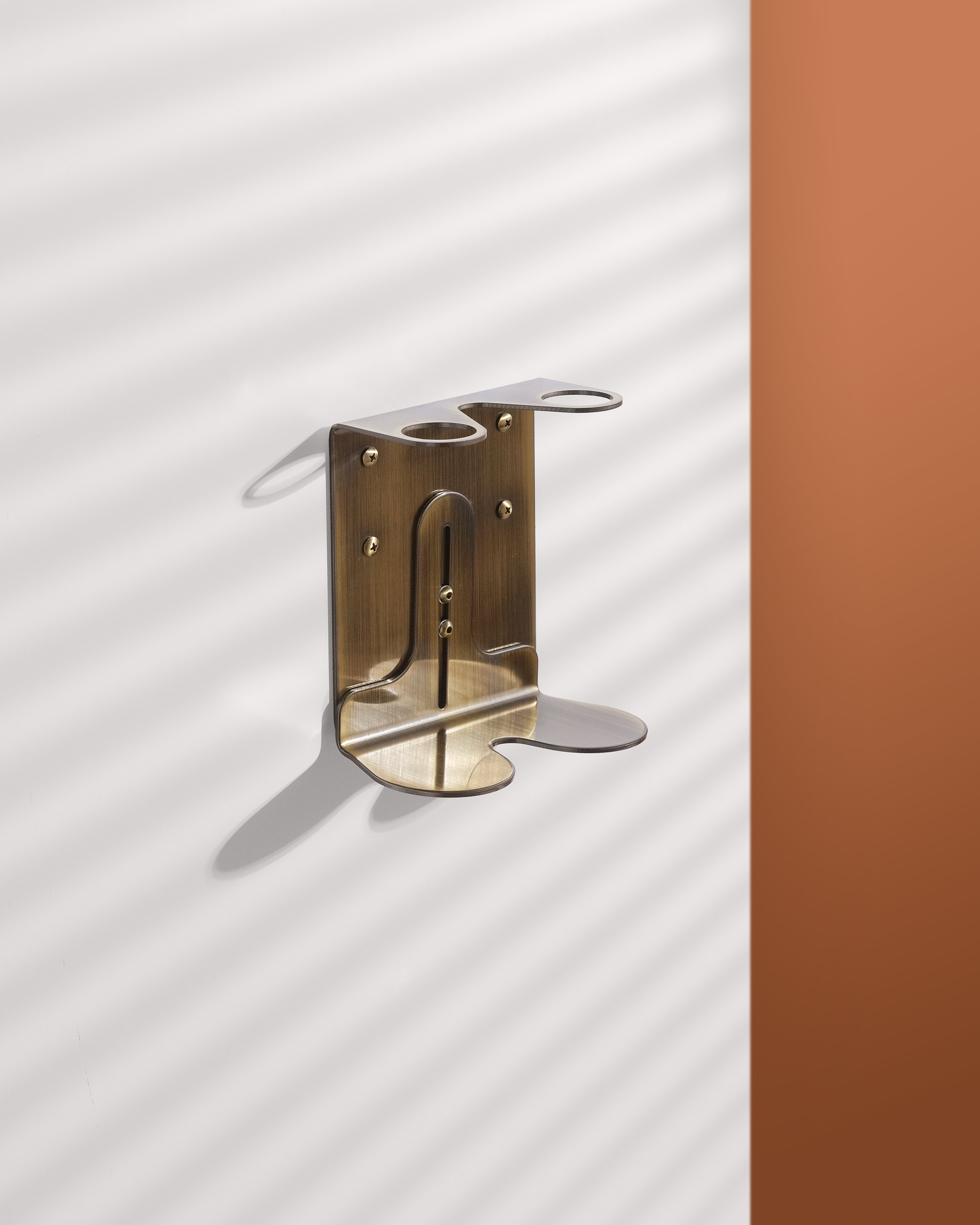 Soporte de Jabón Mural Kuishi Doble Oro Pulido