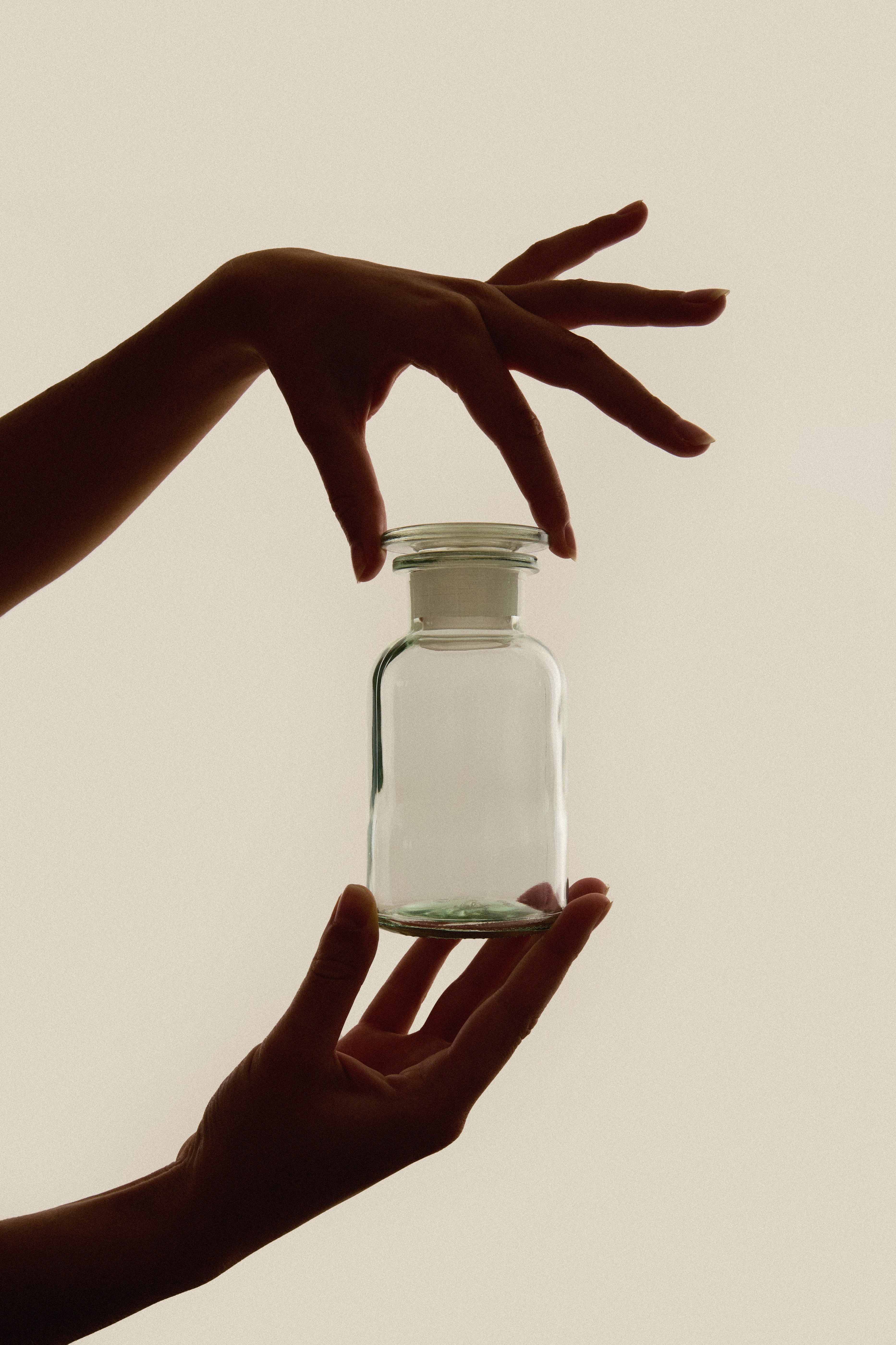 Bocaux en verre transparent Kuishi