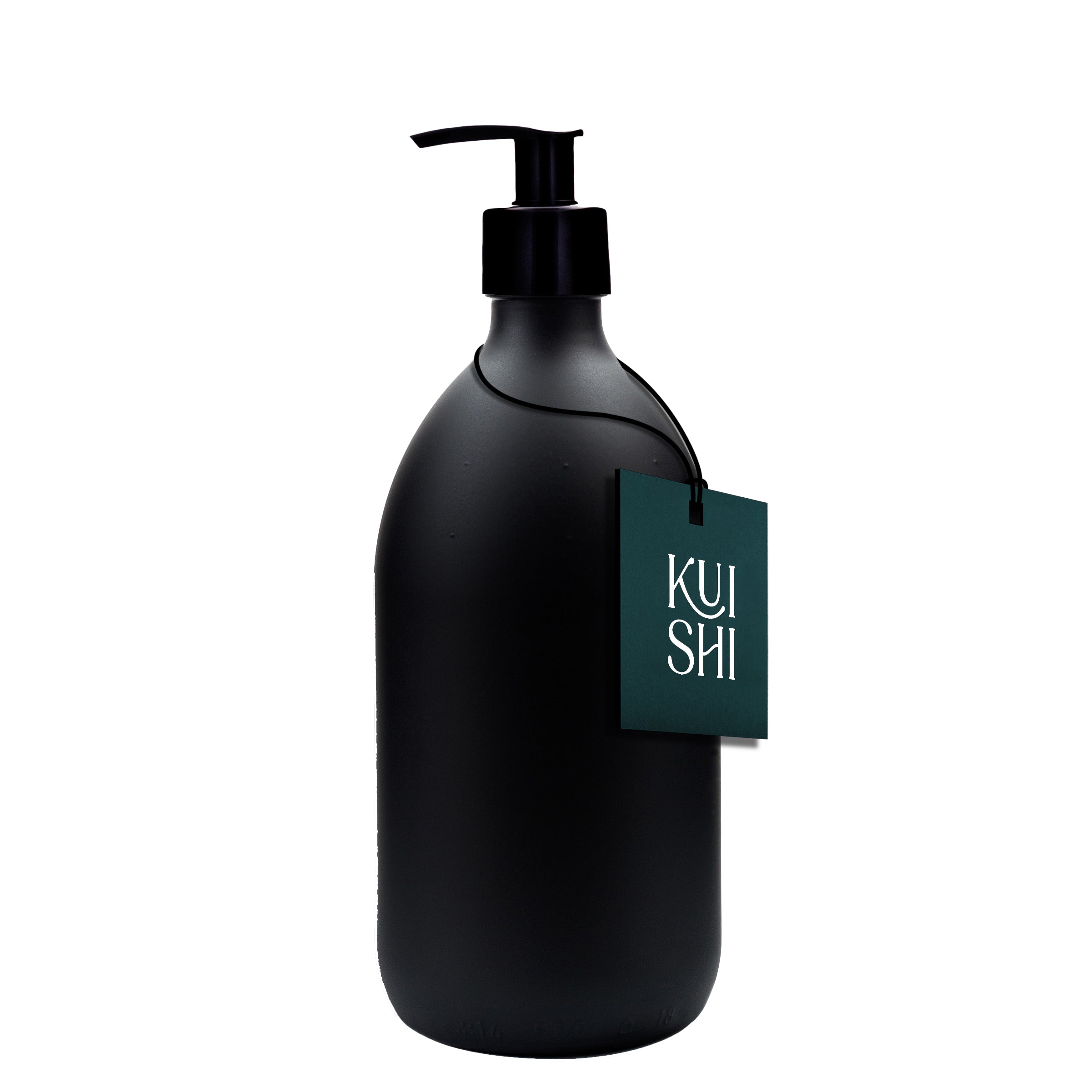 Flacon à pompe noir Kuishi