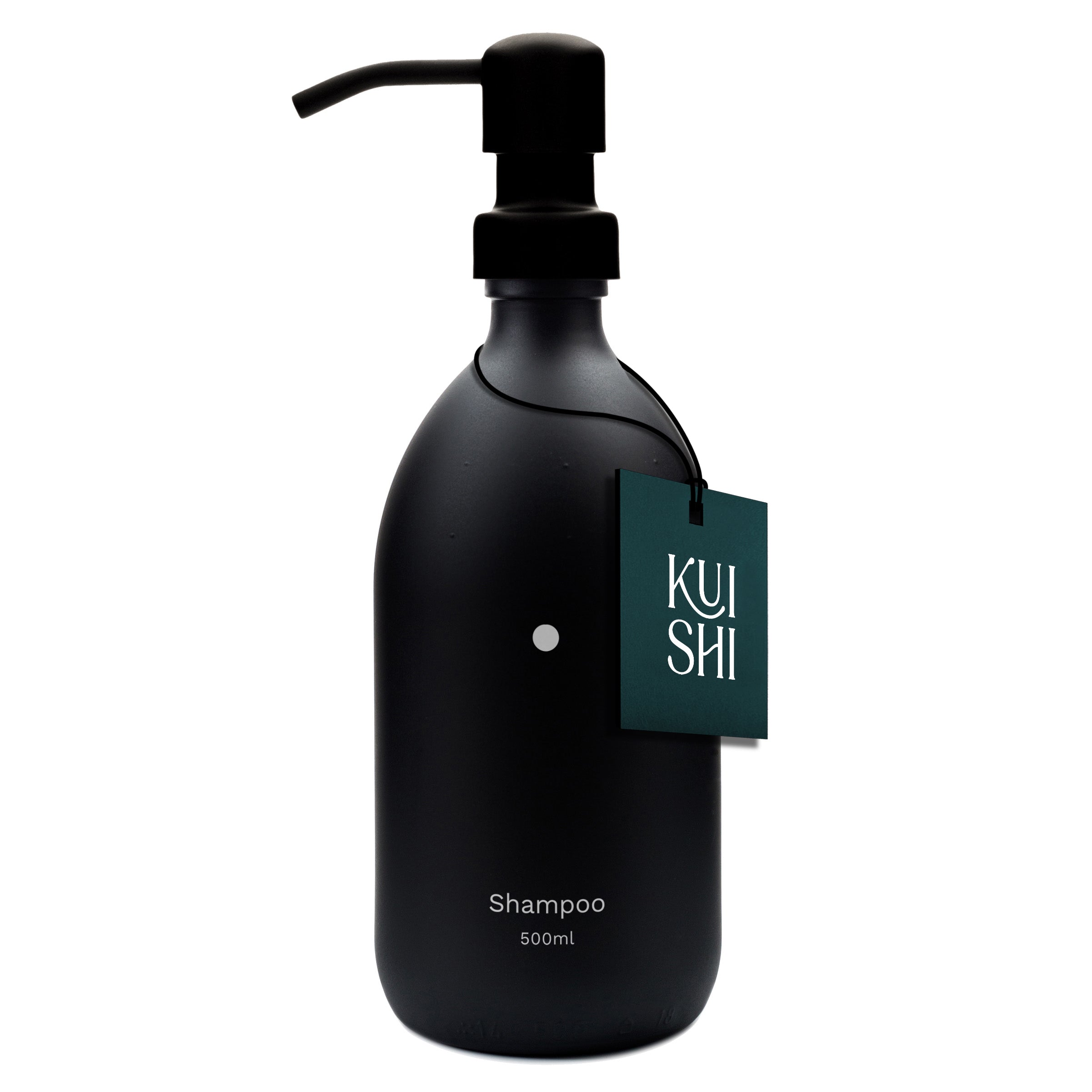 Distributeur de savon noir minimaliste Kuishi