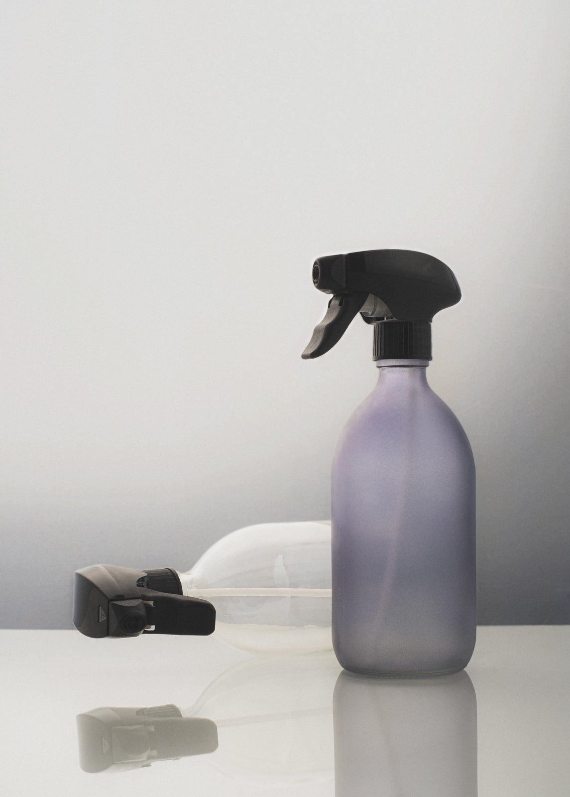 Bouteille pulvérisatrice gris givré Kuishi