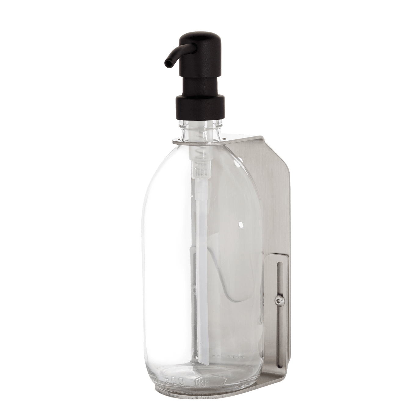 Distributeur de savon mural Kuishi en nickel moderne