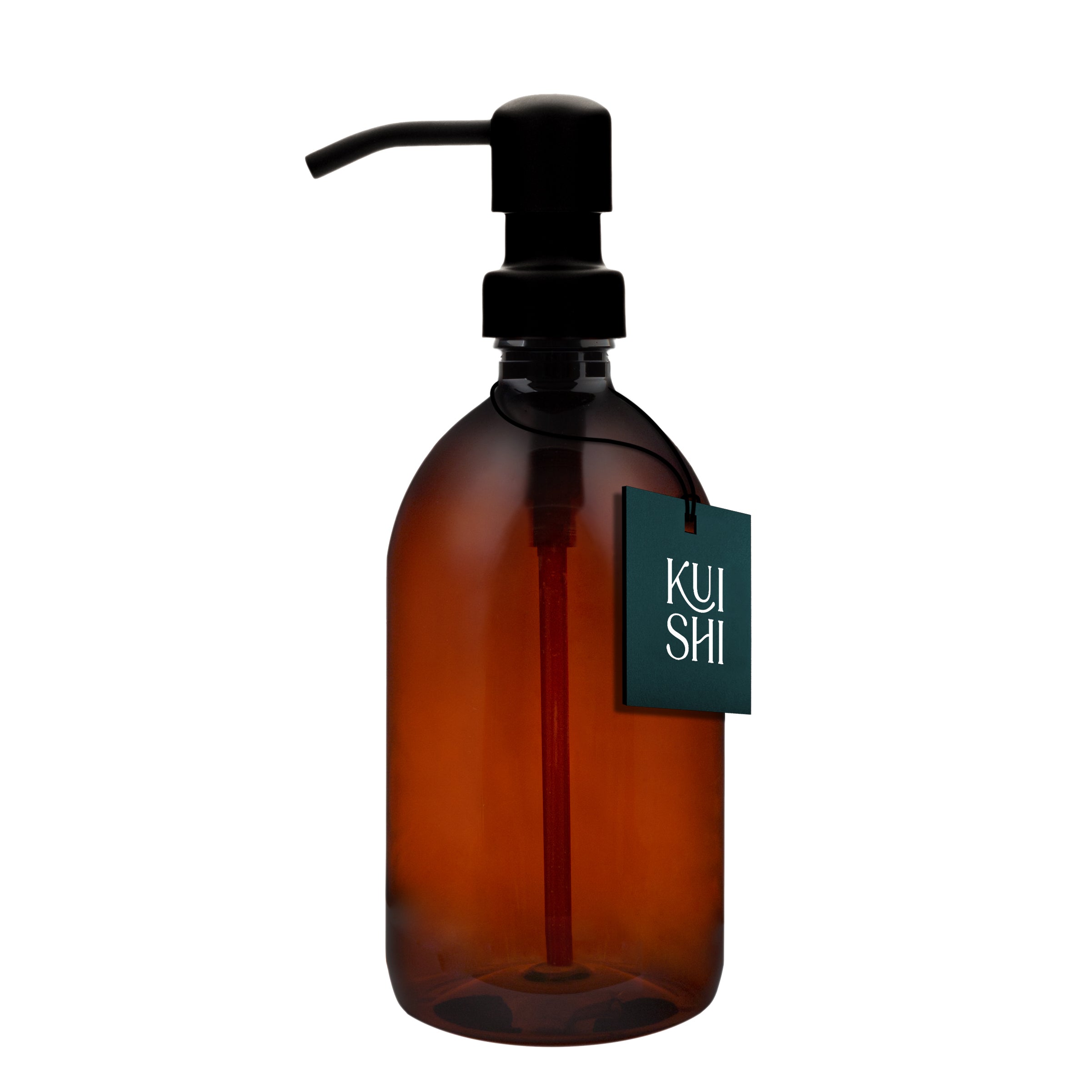 Kuishi Reusable Soap Dispenser with Stainless Steel Pump