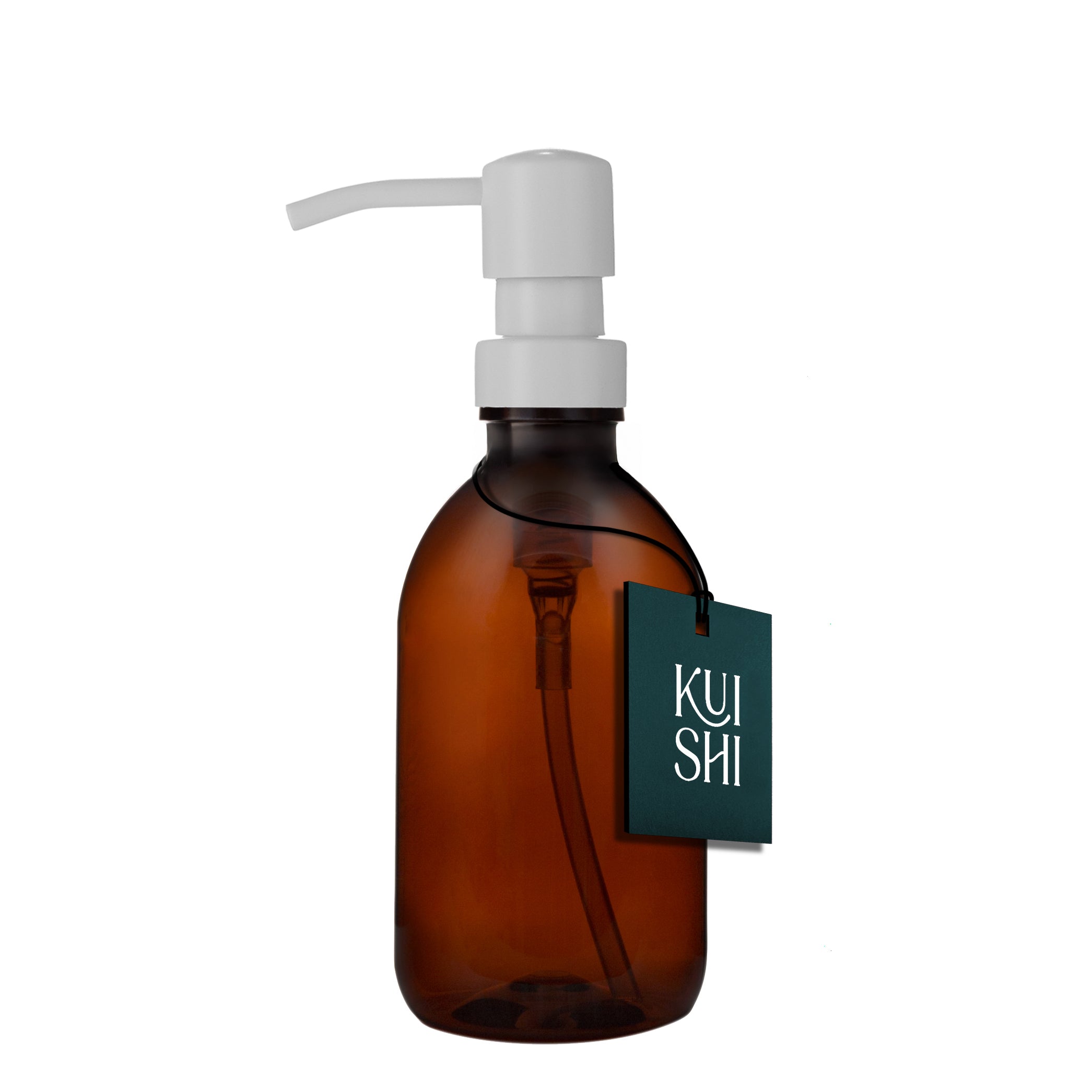 Kuishi Reusable Soap Dispenser with Stainless Steel Pump