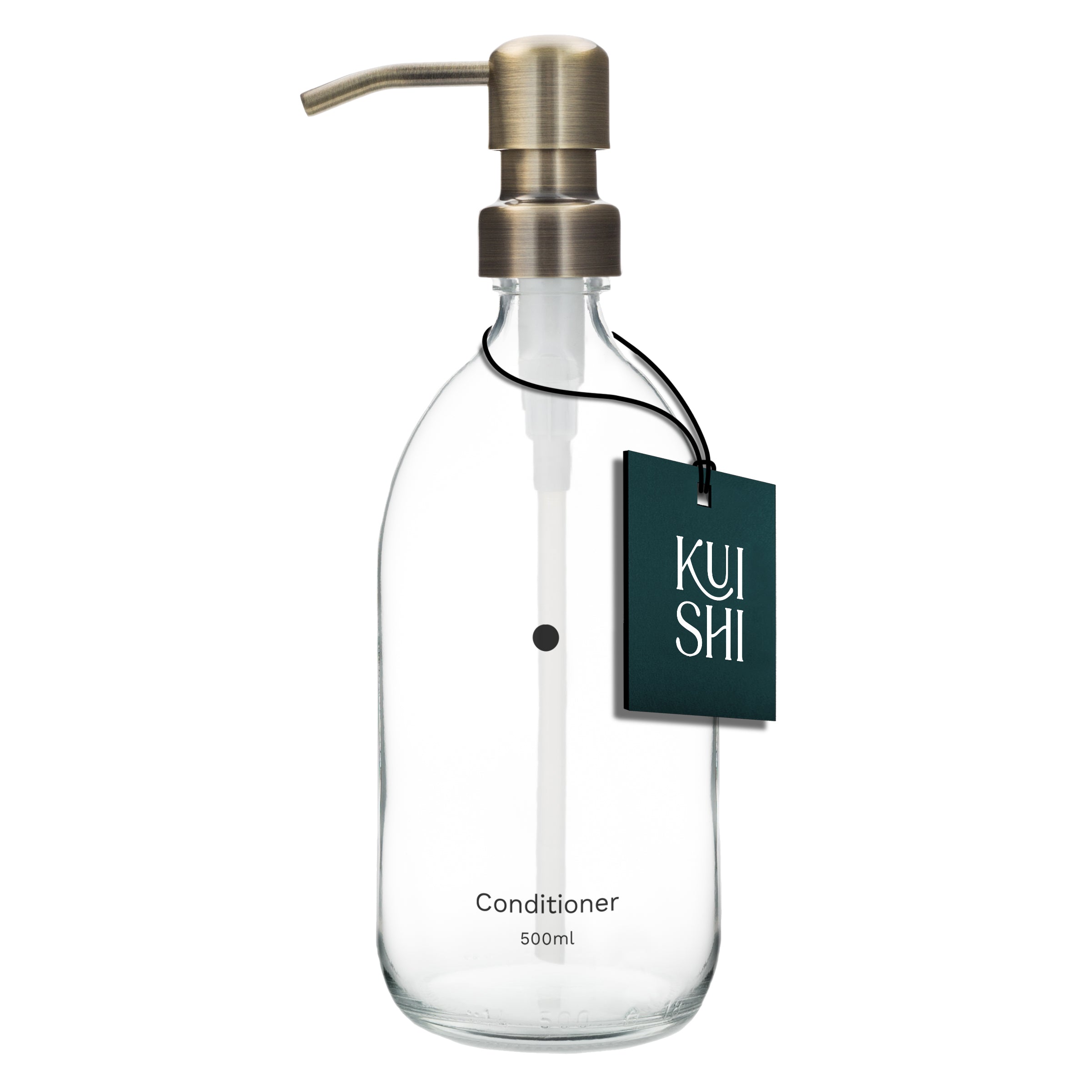 Distributeur de savon transparent minimaliste Kuishi