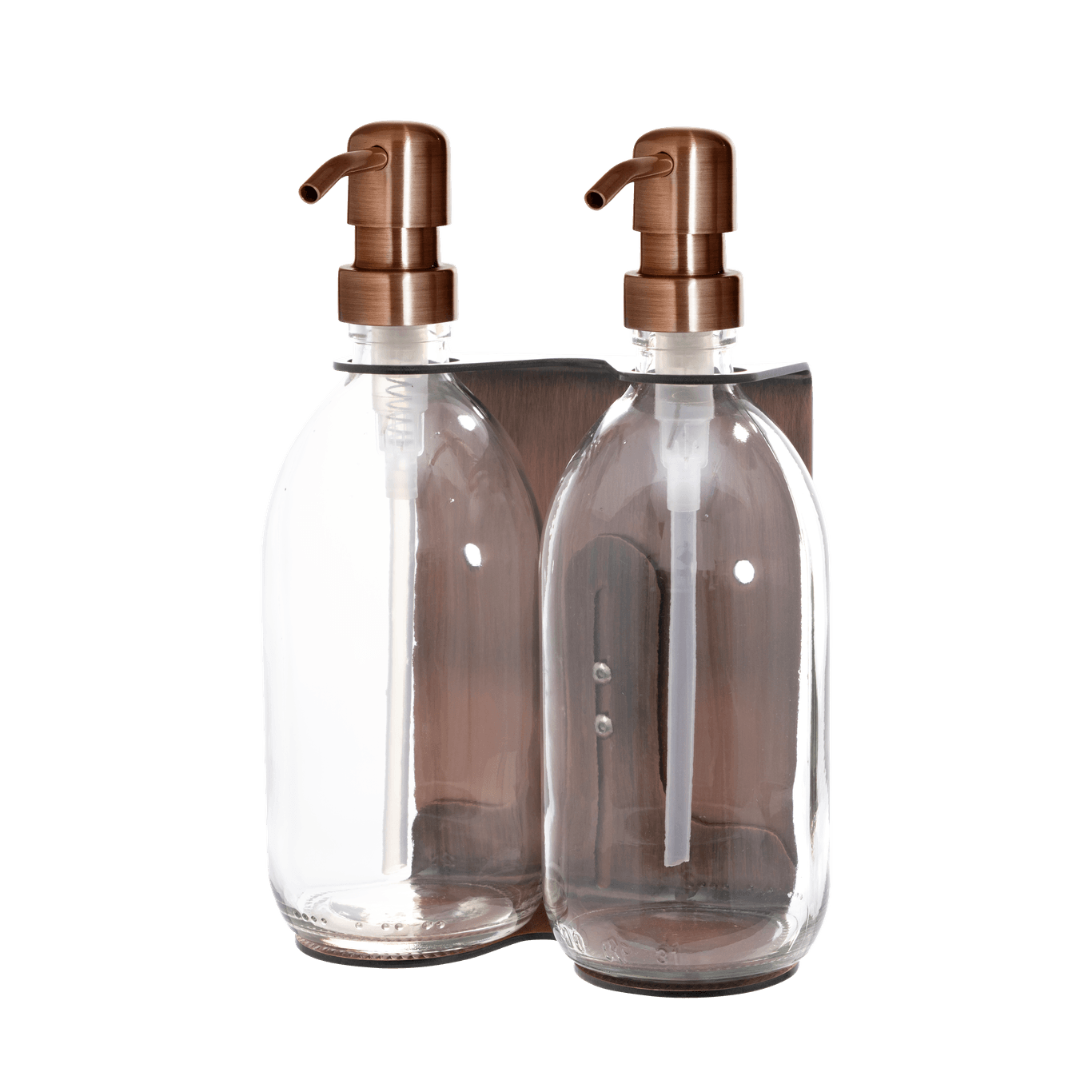 Distributeur de savon mural double en cuivre Kuishi