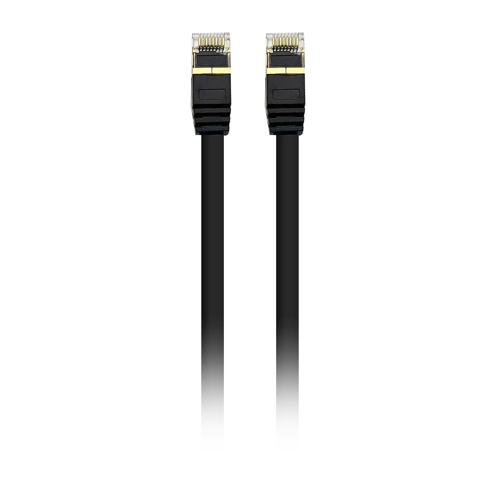 Textorm RJ45 Flat Cable CAT 8.1 U/FTP - 5m - Black
