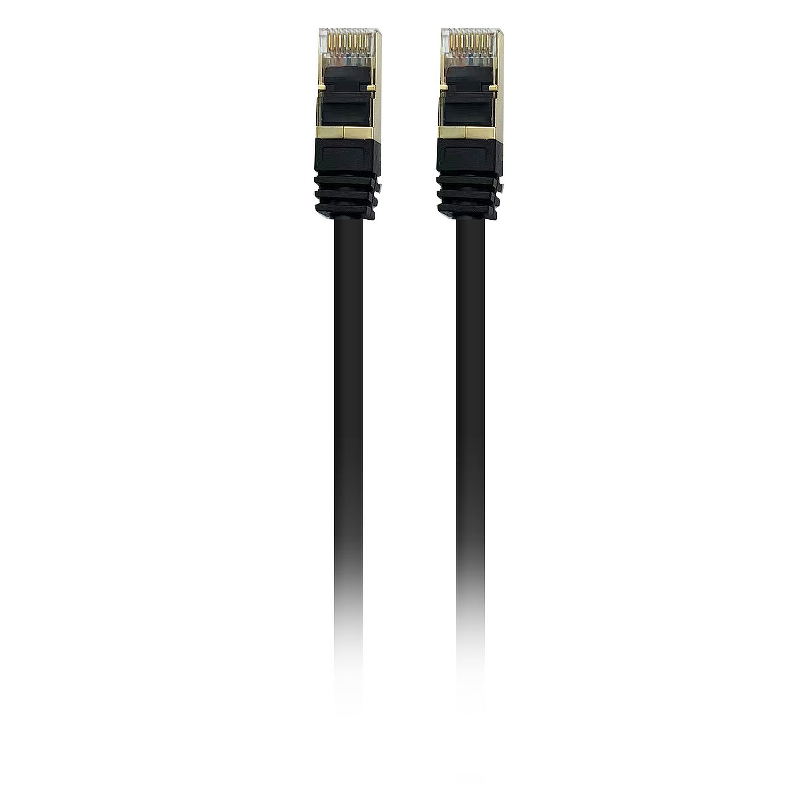 Textorm RJ45 Flat Cable CAT 8.1 U/FTP - 5m - Black