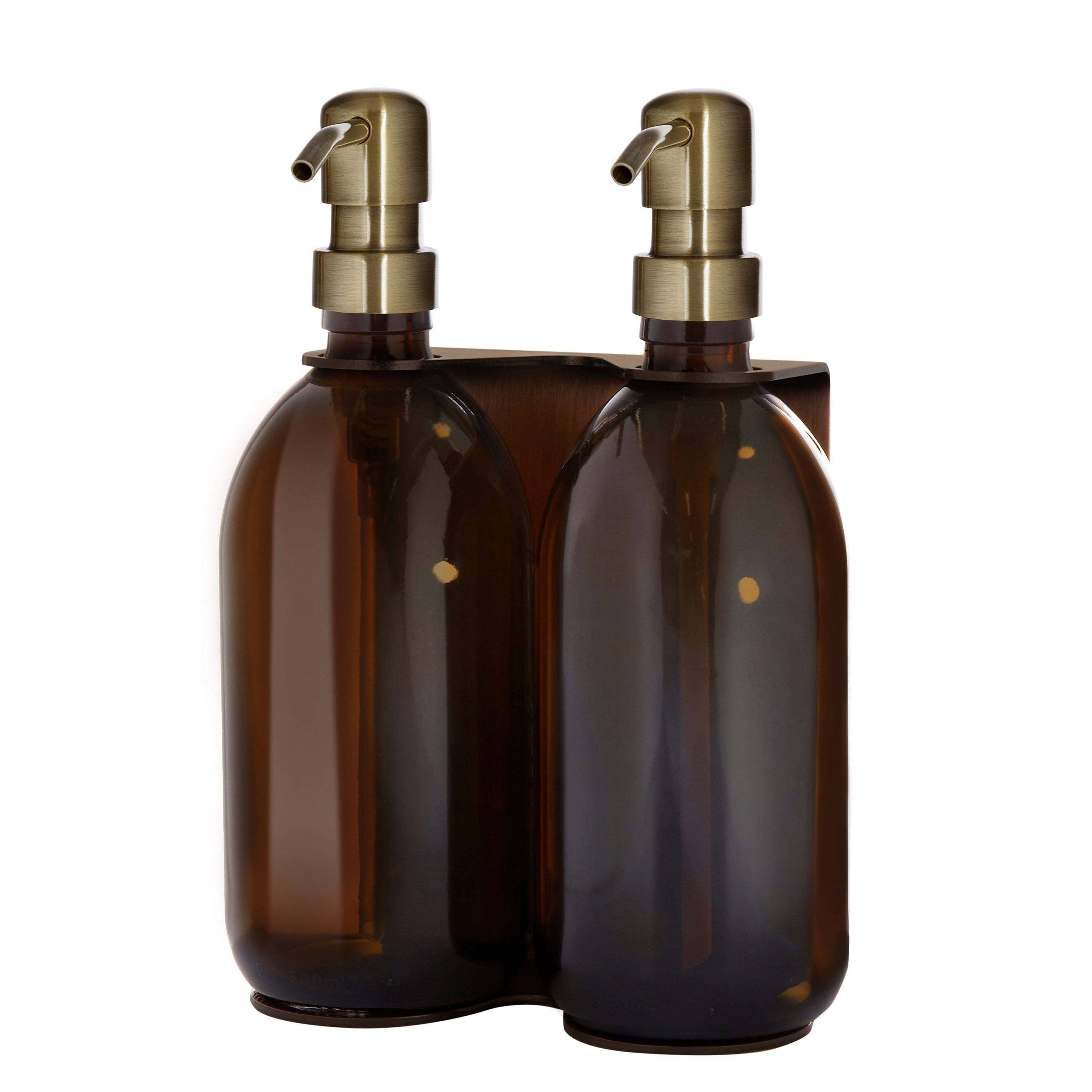 Distributeur de savon mural double Kuishi en cuivre