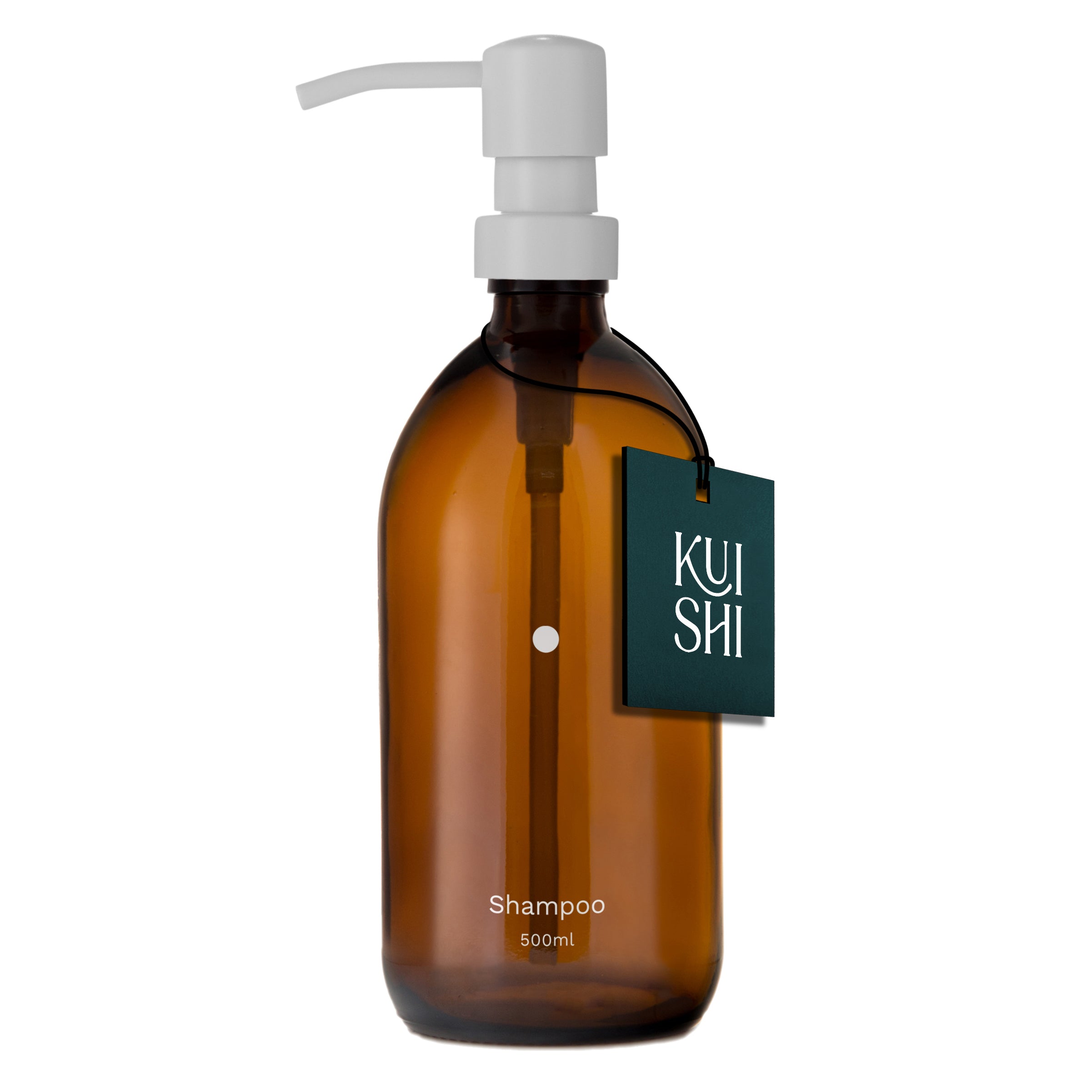 Distributeur de savon en verre ambré Kuishi
