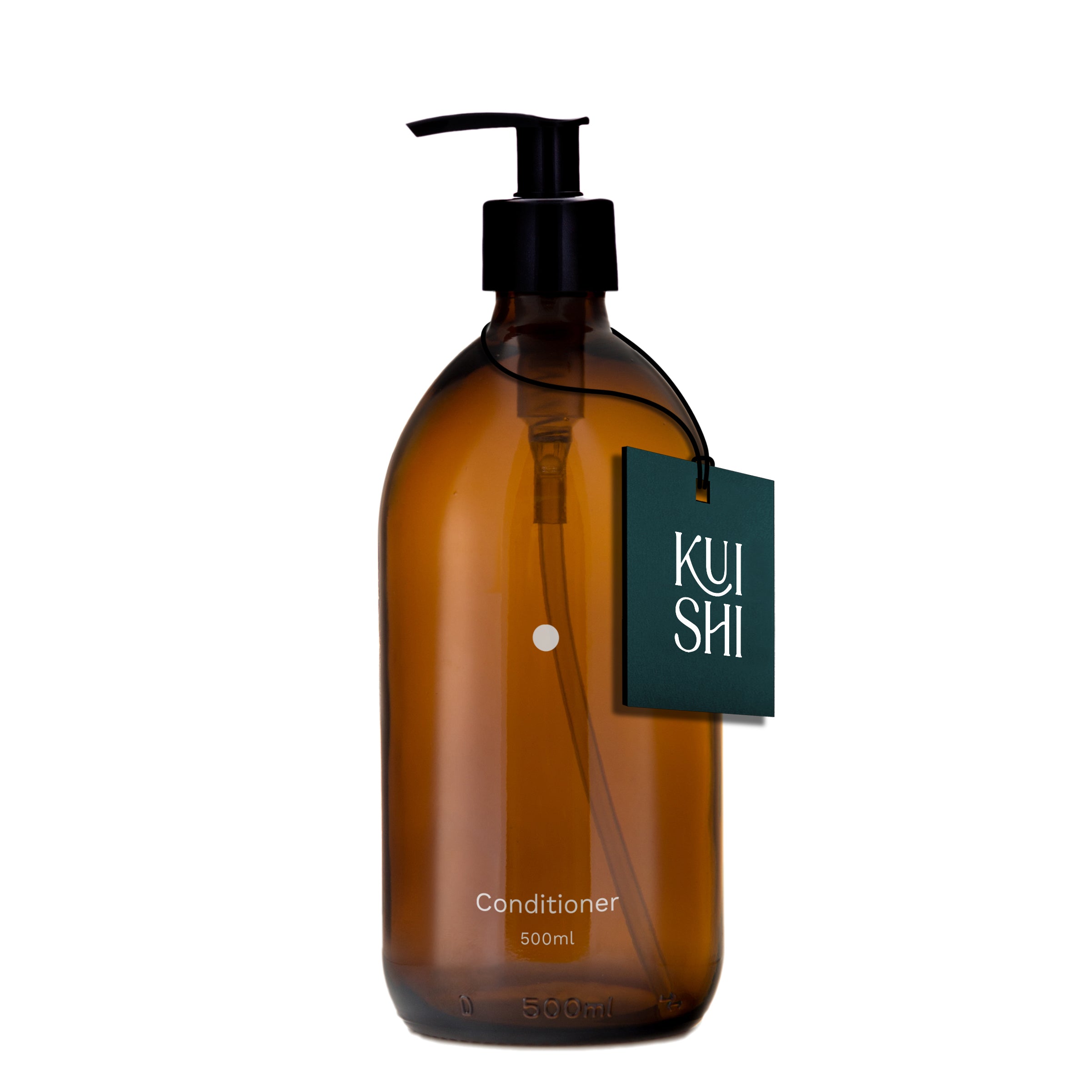 Distributeur de savon en verre ambré Kuishi