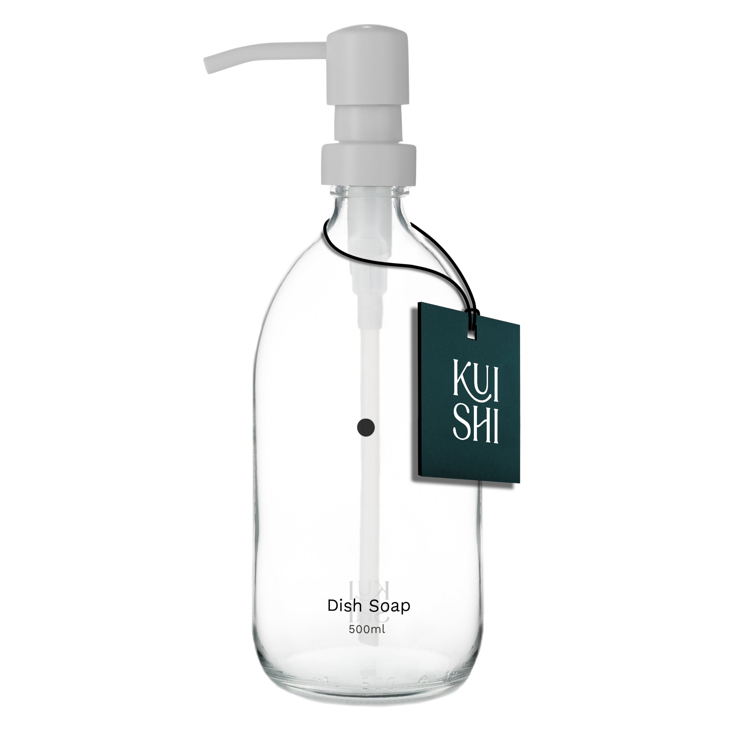 Distributeur de savon transparent minimaliste Kuishi