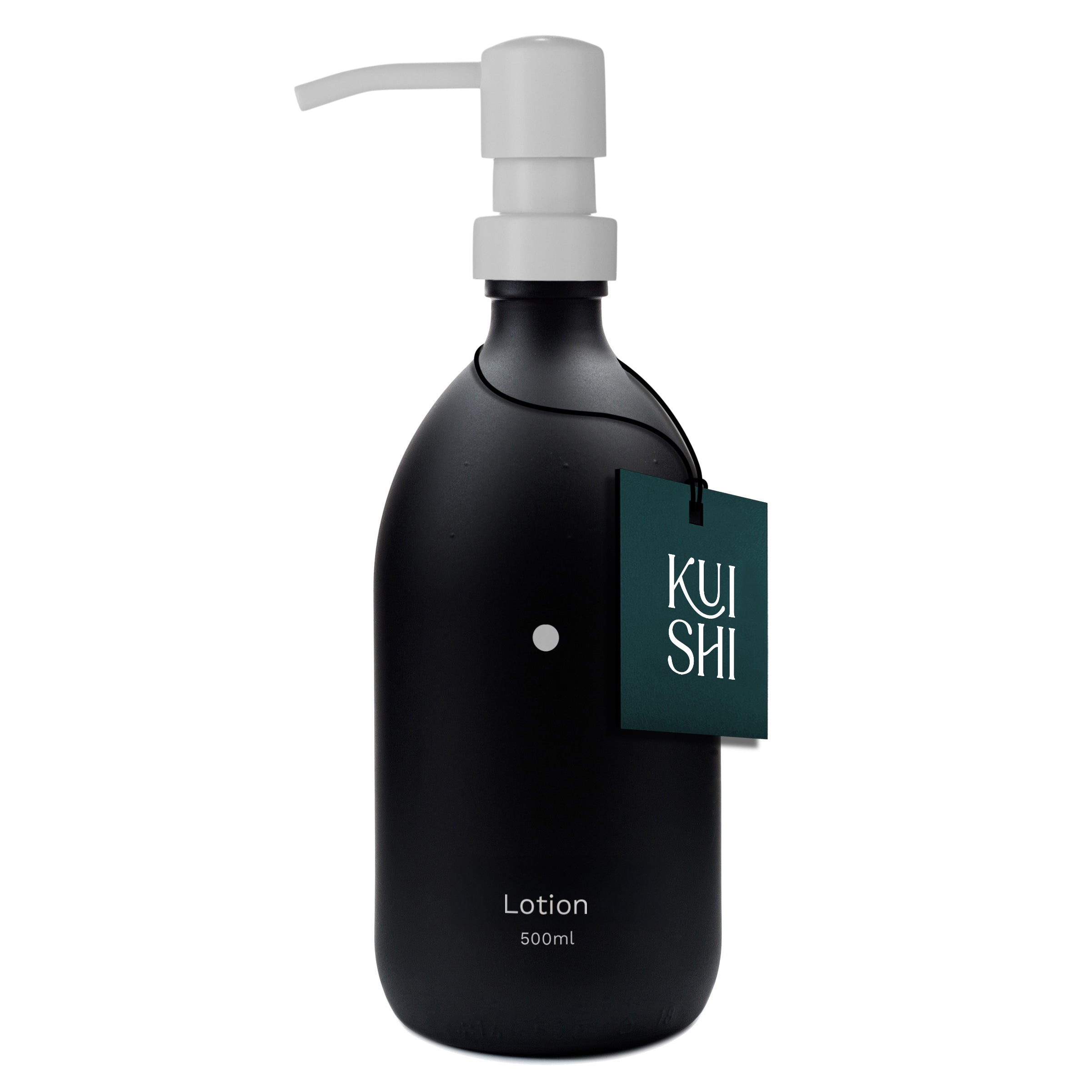 Distributeur de savon noir minimaliste Kuishi