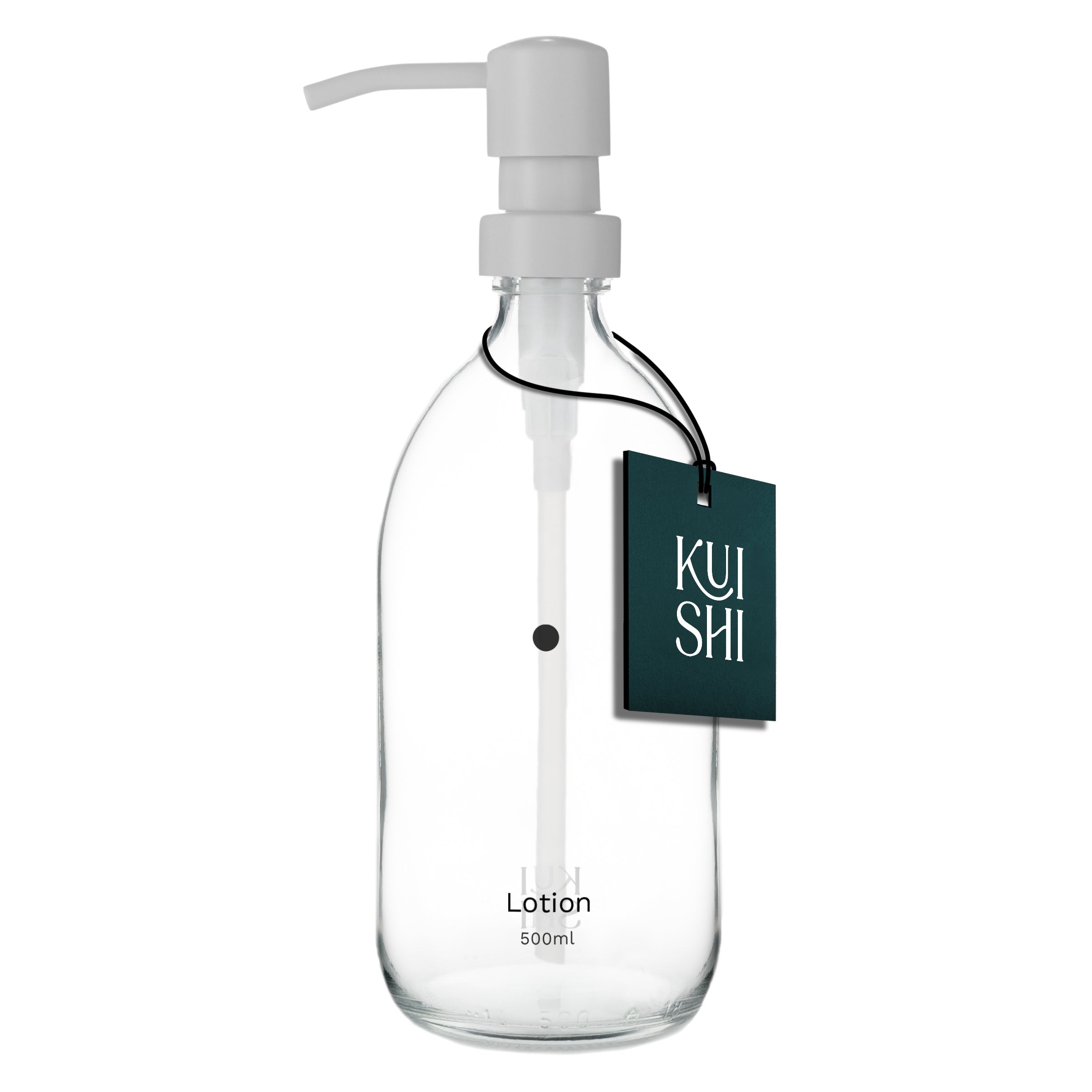 Distributeur de savon transparent minimaliste Kuishi
