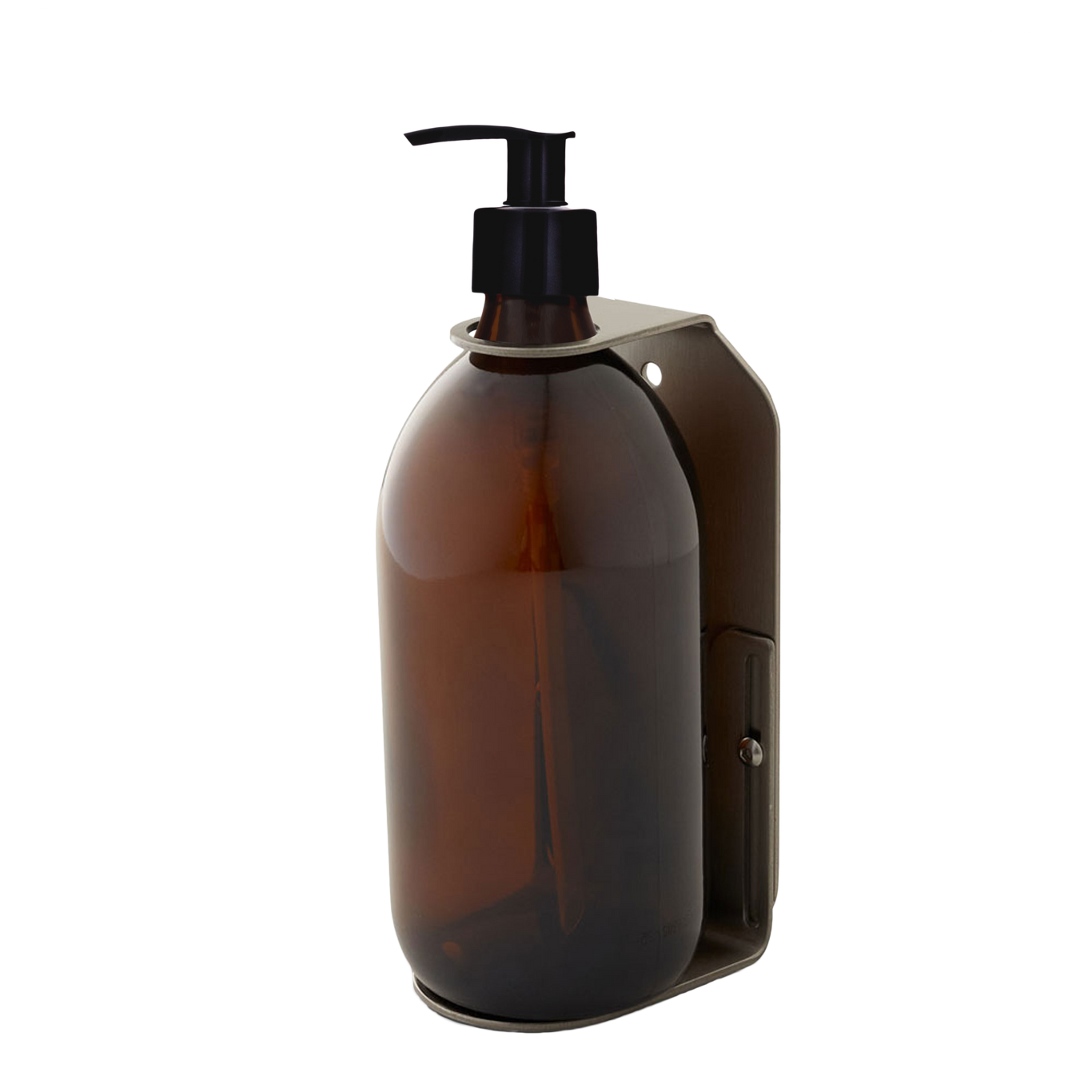 Distributeur de savon mural moderne Kuishi en nickel