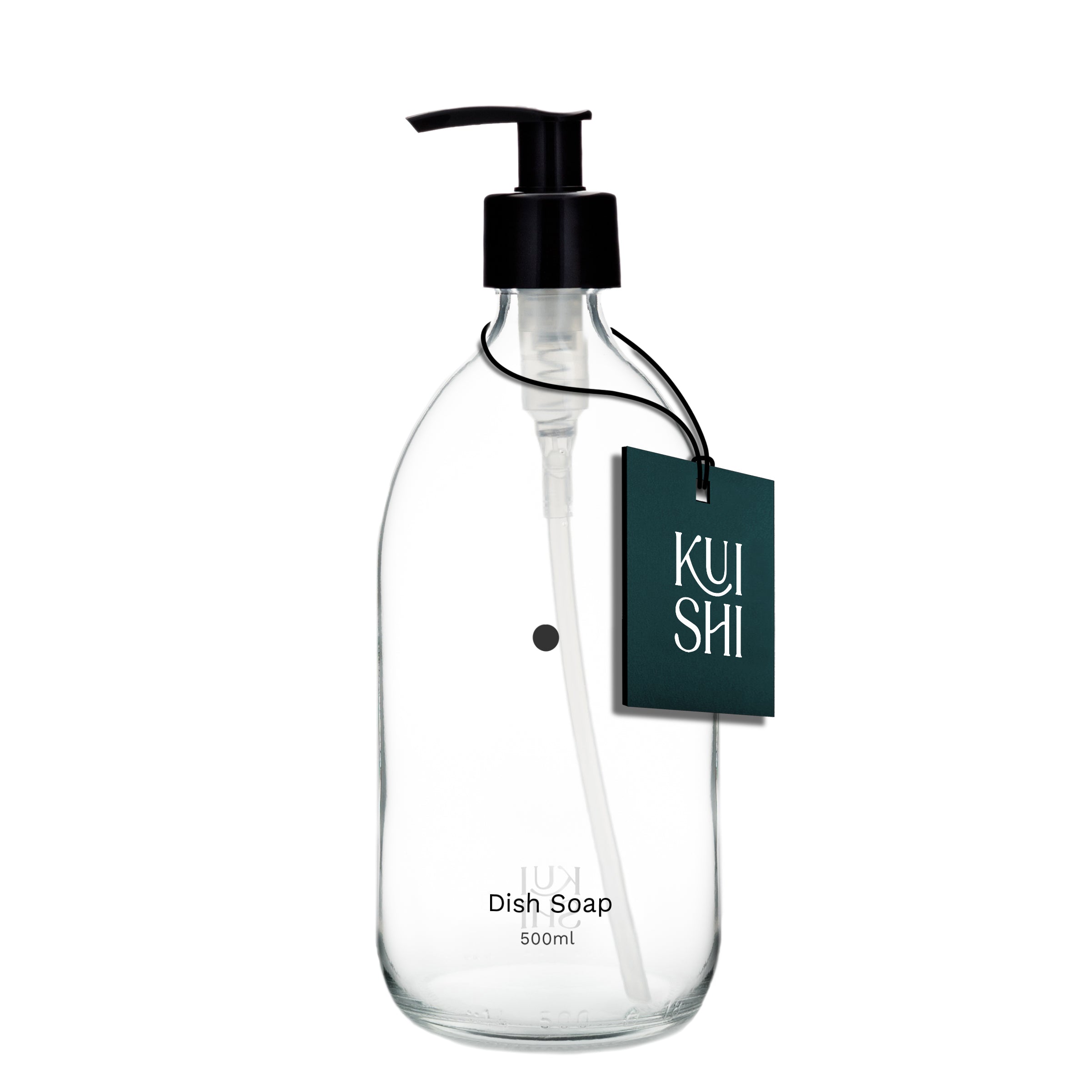 Distributeur de savon transparent minimaliste Kuishi