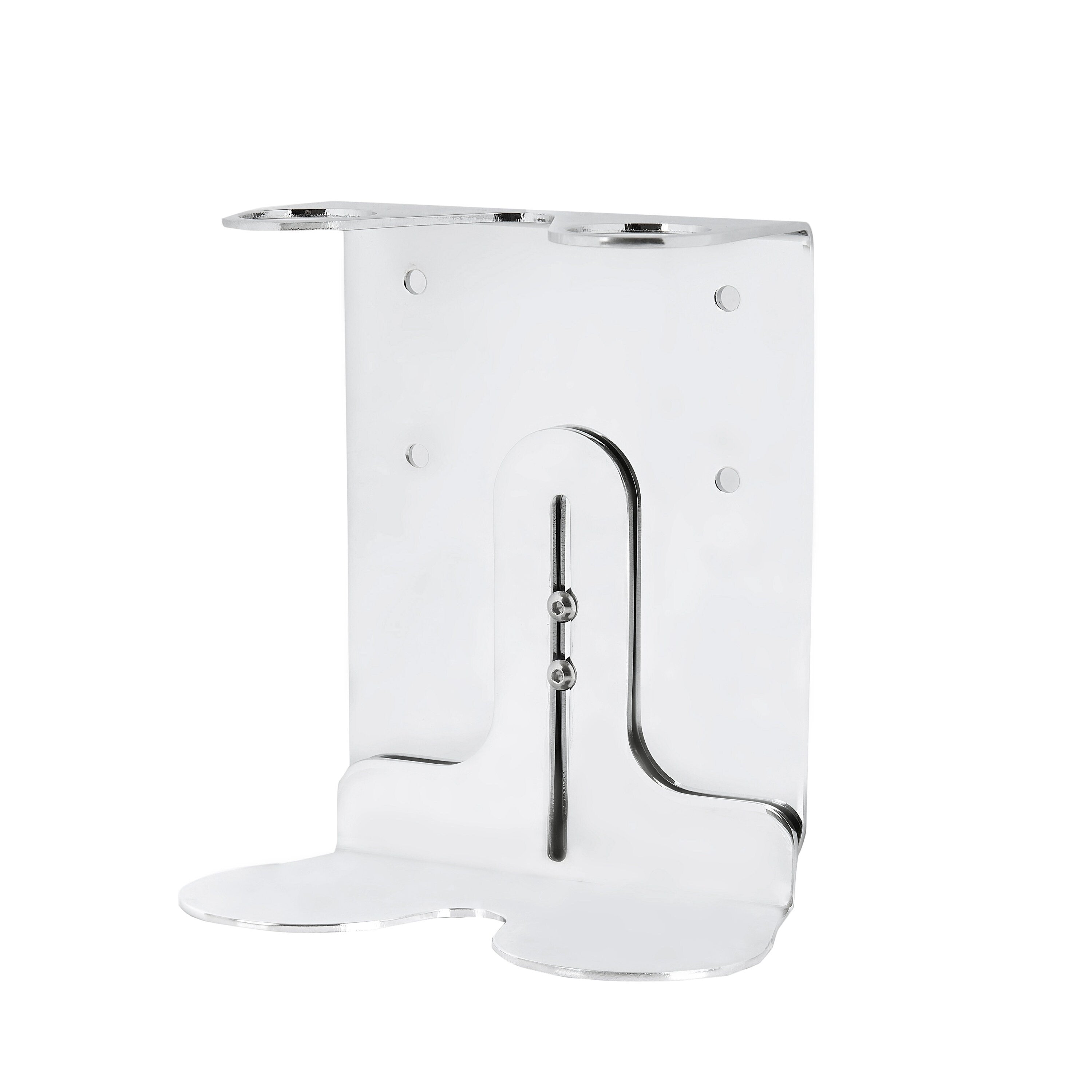 Distributeur de savon mural Kuishi en chrome double (taille : 200 ml à 500 ml, couleur : personnalisable)
