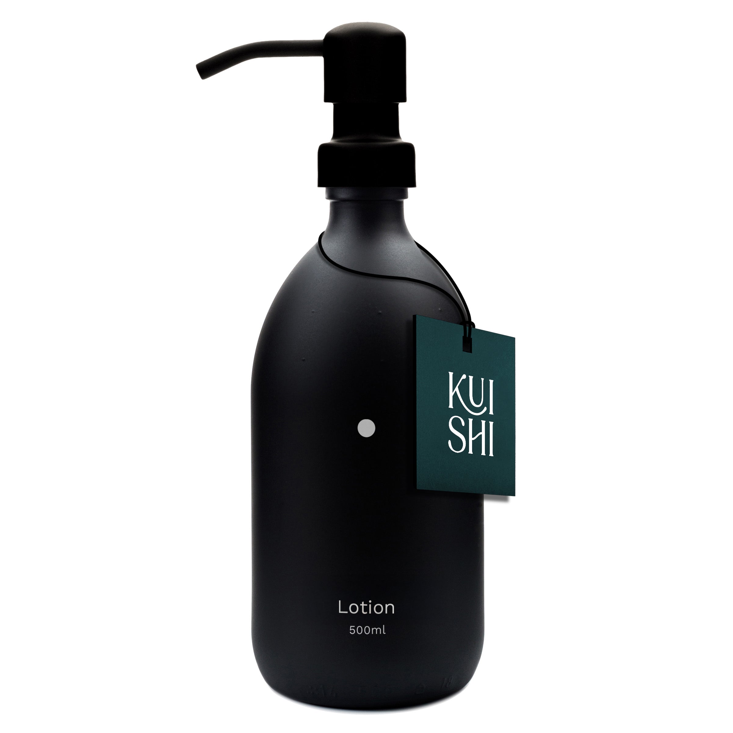 Distributeur de savon noir minimaliste Kuishi