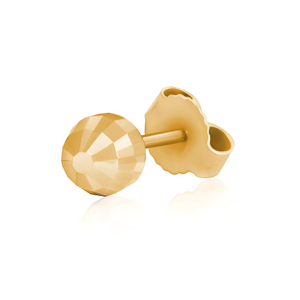 Aretes de oro de 8 quilates Murrano para una novia