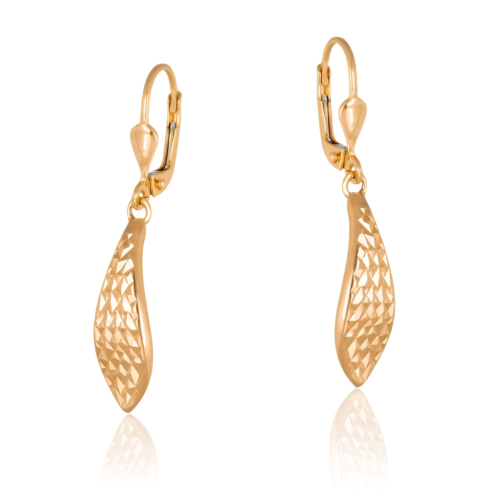 Pendientes de oro de 8 quilates para mamá