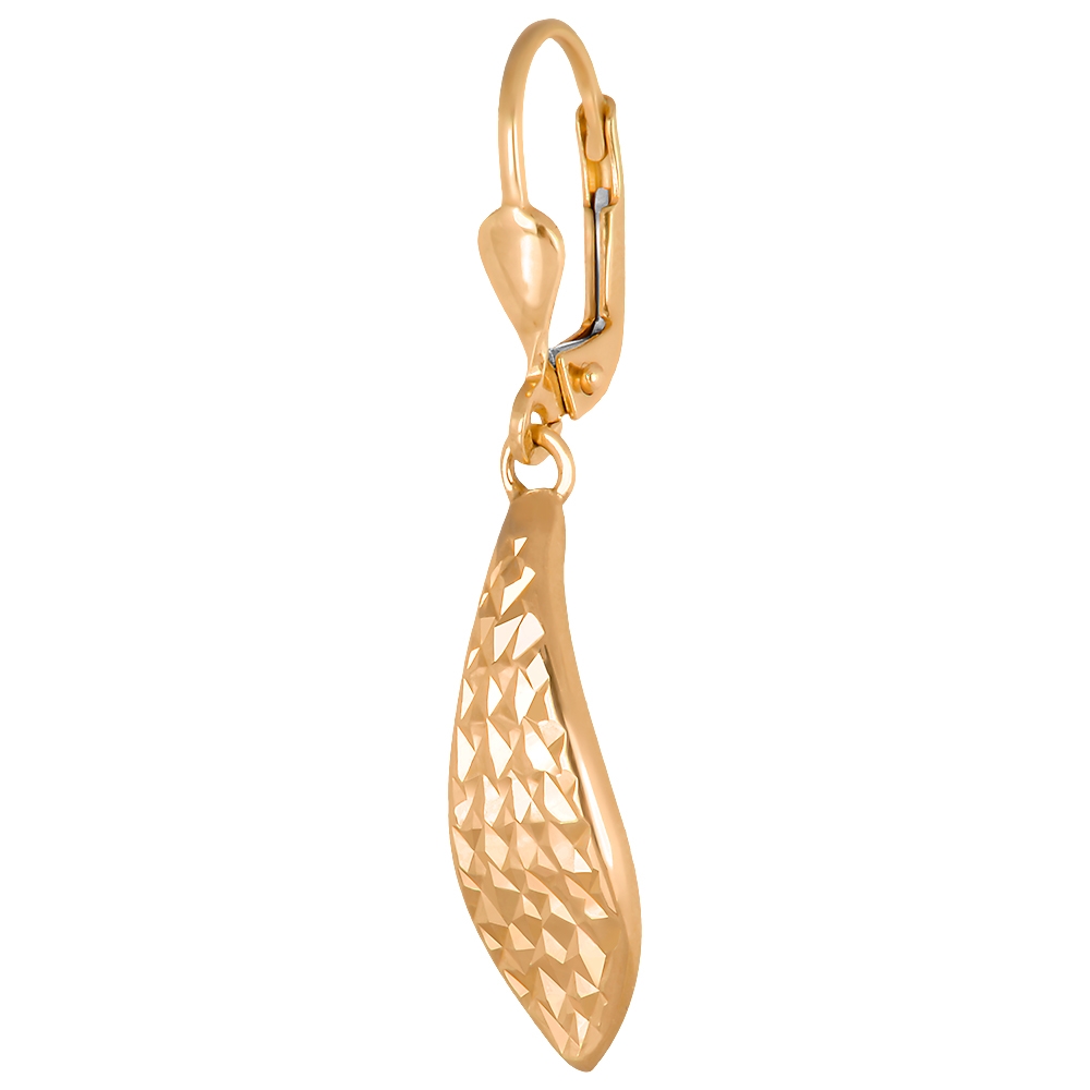 Pendientes de oro de 8 quilates para mamá