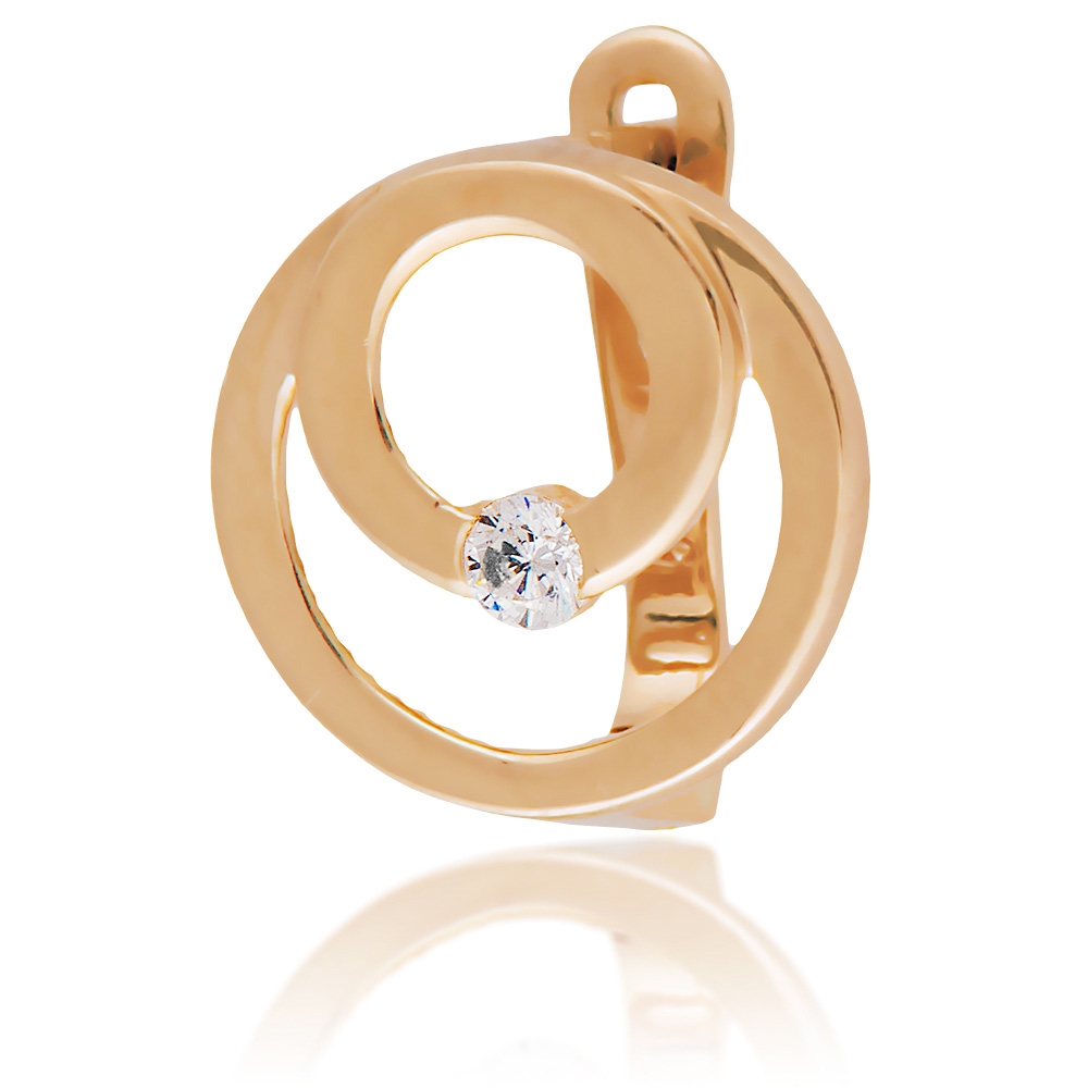 Pendientes de oro de 8 quilates Murrano para una amiga